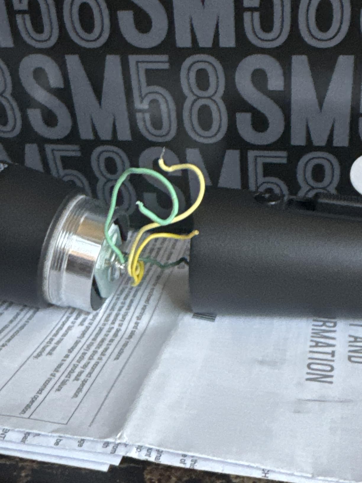 Shure SM58S Pro XLR Dynamic Vocal Microphone with On/Off Switch | Cardioid dynamic vocal mic with on/off switch for studio, live performance, podcasting and recording customer photo 2