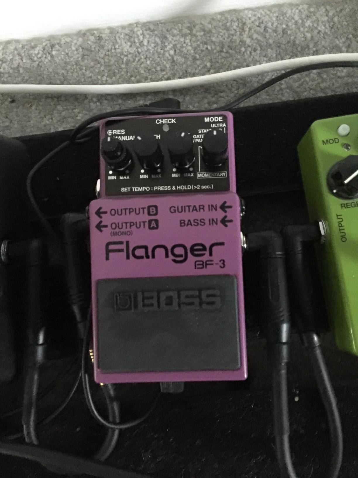 BF-3 Flanger Guitar Effects Pedal customer photo 2