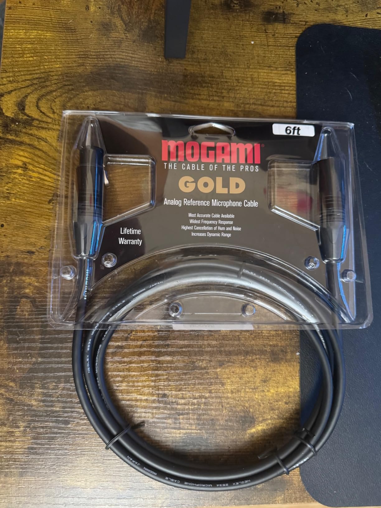 Mogami Gold Studio 25 XLR to XLR Quad Conductor Patch Cable 25 feet with Gold Contacts, XLRM-XLRF Connectors, Pro Audio Noise-Free customer photo 2