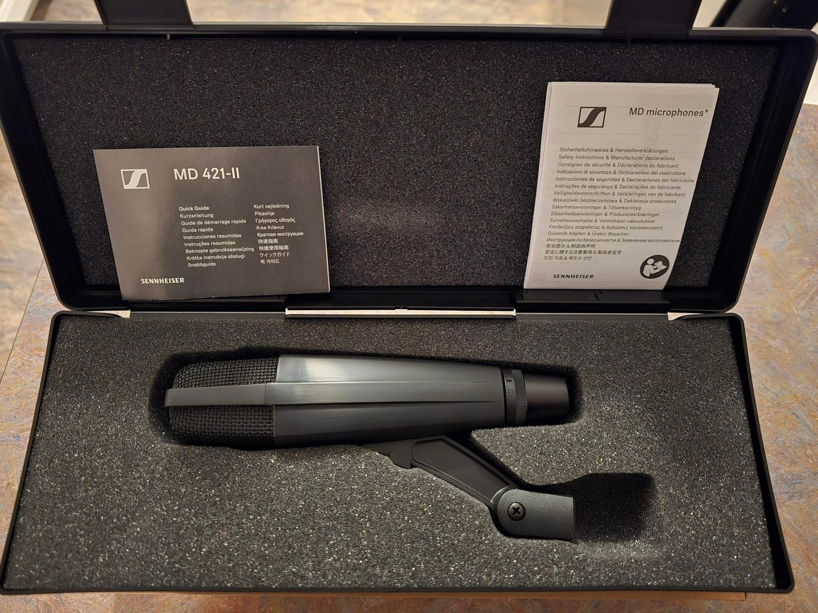 Sennheiser Pro Audio Professional MD 421-II Cardioid Dynamic Instrument Microphone customer photo 2
