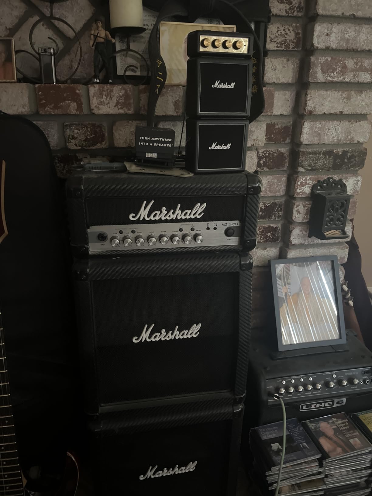 Marshall MS4 Battery-Powered Mini Micro Full Stack Guitar Amplifier customer photo 1