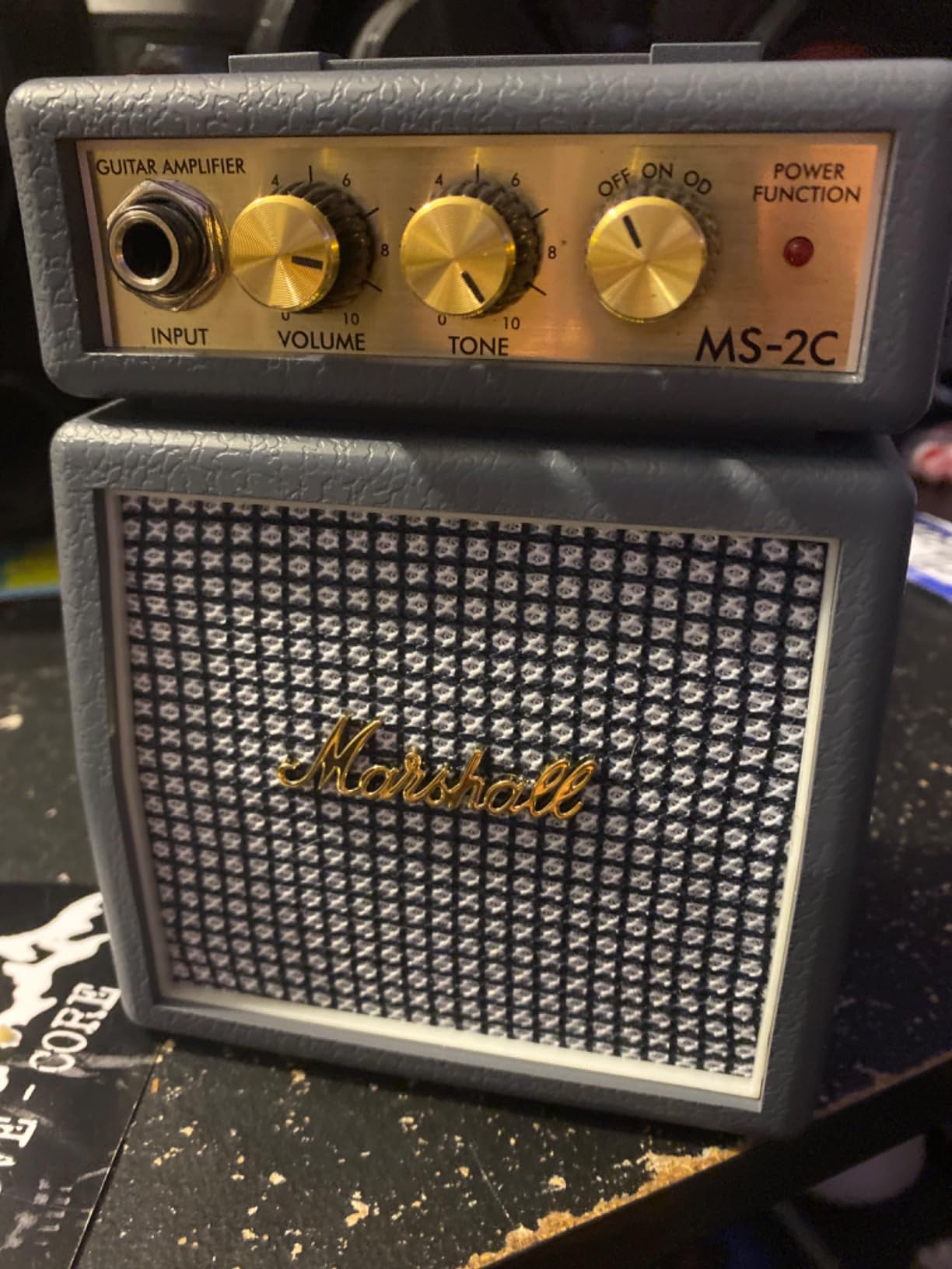 Marshall MS2 Battery-Powered Micro Guitar Amplifier customer photo 1