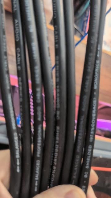 Monoprice XLR Male to XLR Female Cable - for Microphone, Gold Plated, 16AWG, 10 Feet, Black - Premier Series customer photo 2