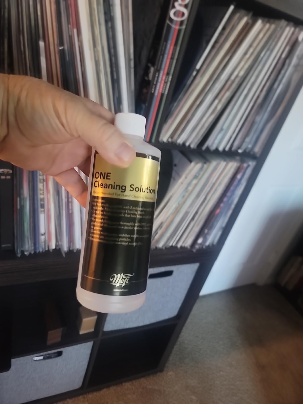 Mobile Fidelity Sound Lab - One Record Cleaning Solution (16oz) - MOFI MFSL customer photo 1