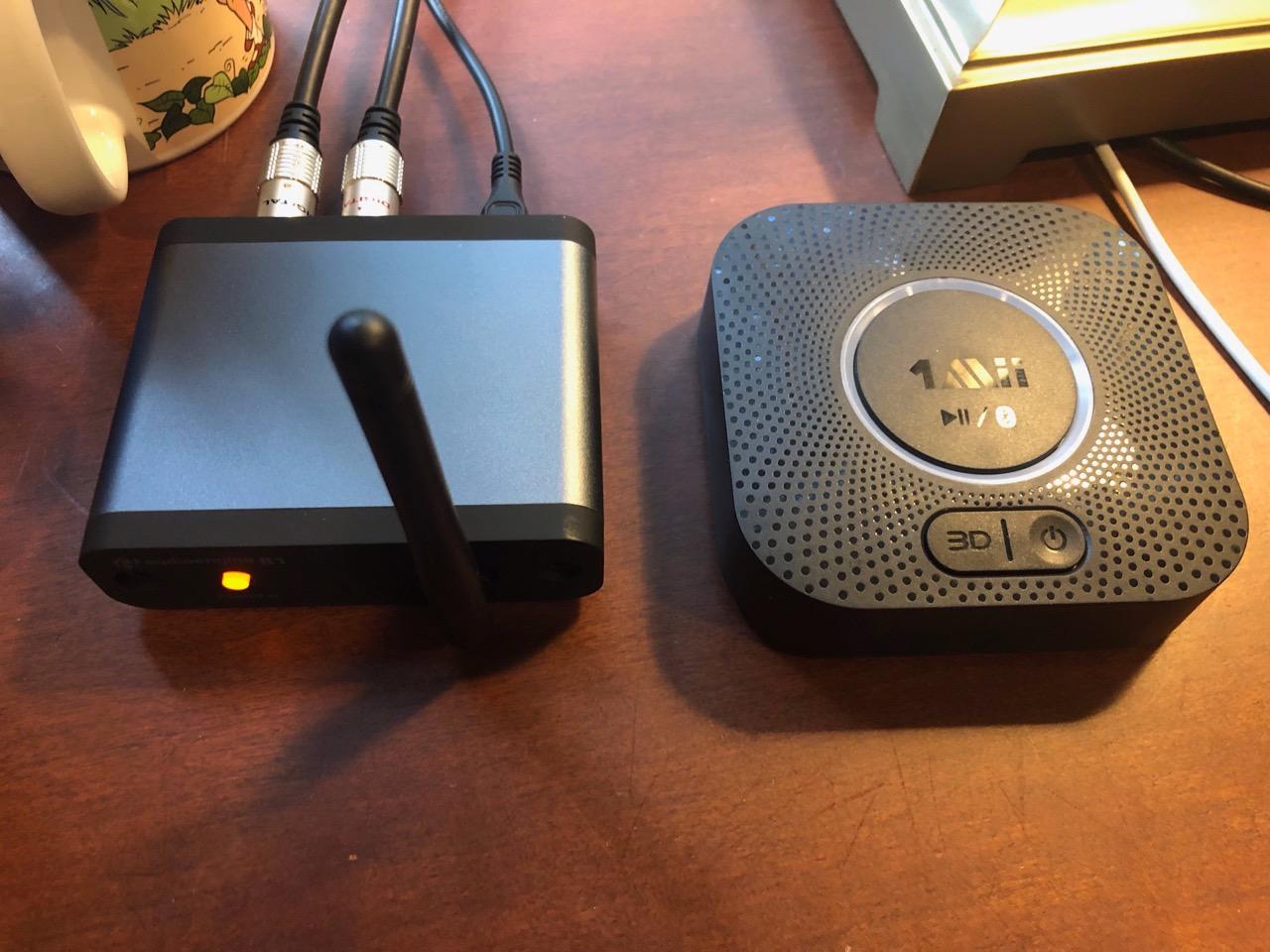 Audioengine B1 Bluetooth Receiver for Home Stereo System - Bluetooth 5.3, aptX Adaptive, 32-Bit DAC, Wireless Audio Receiver for Amplifiers, Receivers & Powered Speakers customer photo 2