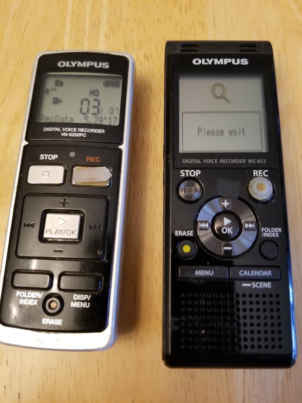 Olympus WS-853 Black Voice Recorder with True Stereo mic, 8GB, 110 Hours Battery Life, Voice Balance, Direct USB Connection, with MP3 File Format customer photo 1