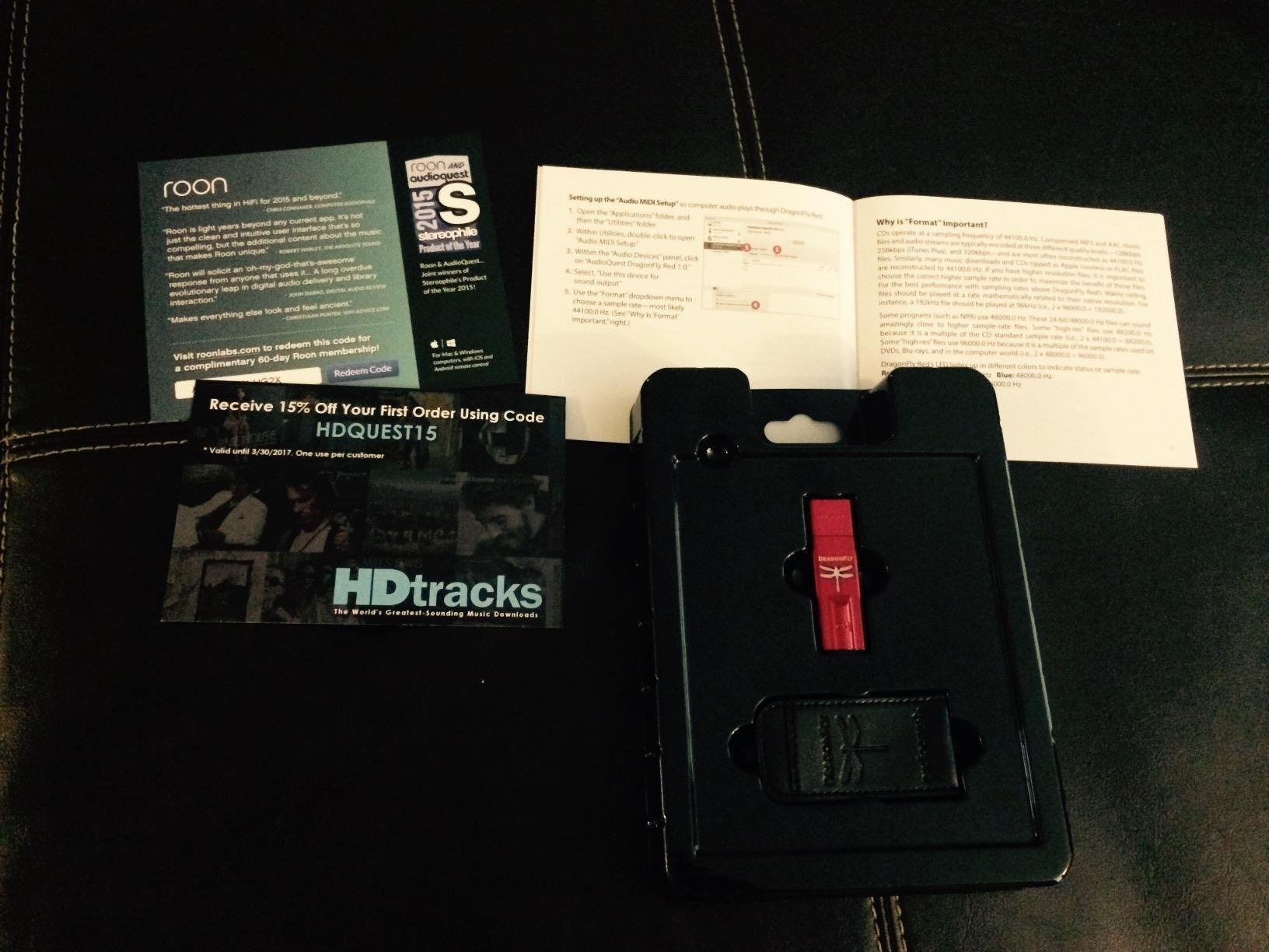 AudioQuest DragonFly Red USB Digital-to-Analog Converter customer photo 1