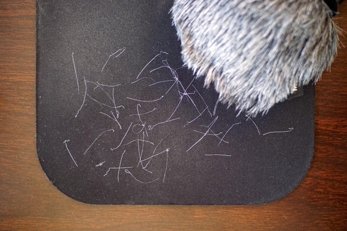 Movo WS-G9 Furry Outdoor Microphone Windscreen Muff, Dark Gray | Portable Digital Recorders up to 3