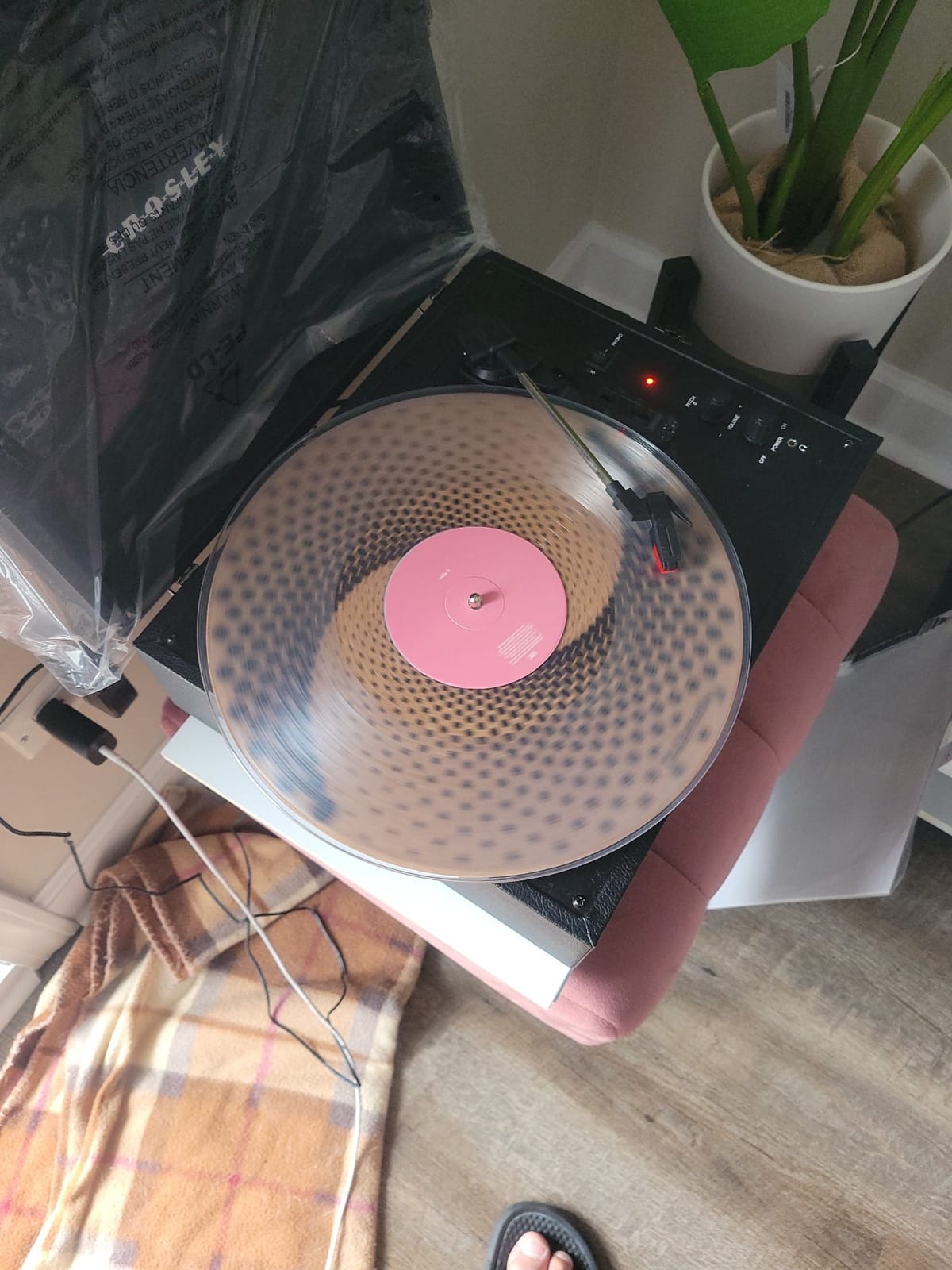 Cork Turntable Mat - Original Art Design Vinyl Slipmat [3mm]-m4 | Decorative Special Art Design cork turntable slipmat, Anti-static record player mat 11.8
