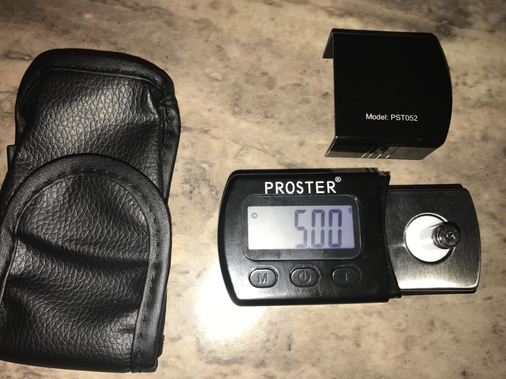 Proster Turntable Stylus Scale 5g/0.01g Non-Magnetic Gauge MM/MC/MI | Non-magnetic for MM/MC/MI Cartridges Backlit LCD Units: g/oz/ozt/TL/ct. Auto-off (2 min) Stainless Steel Platform customer photo 2