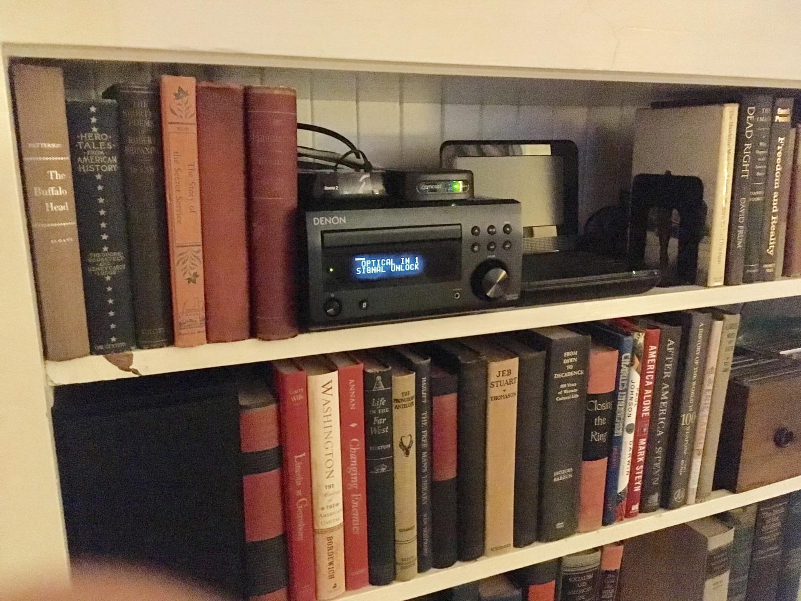 Denon D-M41 Home Theater Mini Amplifier and Bookshelf Speaker Pair - Compact HiFi CD Stereo System with Speakers, FM/AM Tuner, Wireless Bluetooth Amplifier | Perfect for Small Rooms and Home Cinema customer photo 1