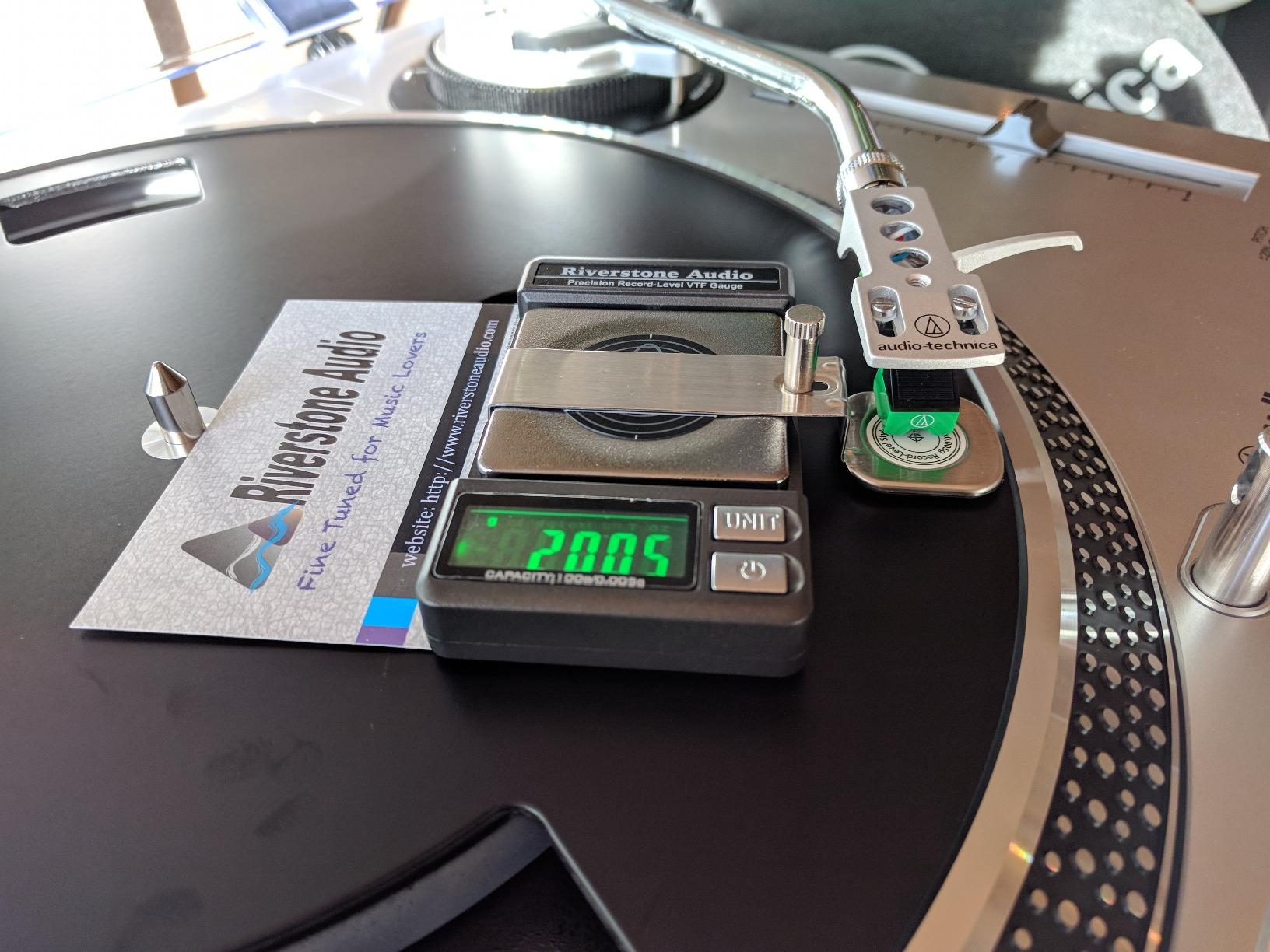 Precision Record Level Digital Turntable Stylus Force Scale Gauge for Tonearm Phono Cartridge VTF, 0.005g Resolution (Graphite) customer photo 2