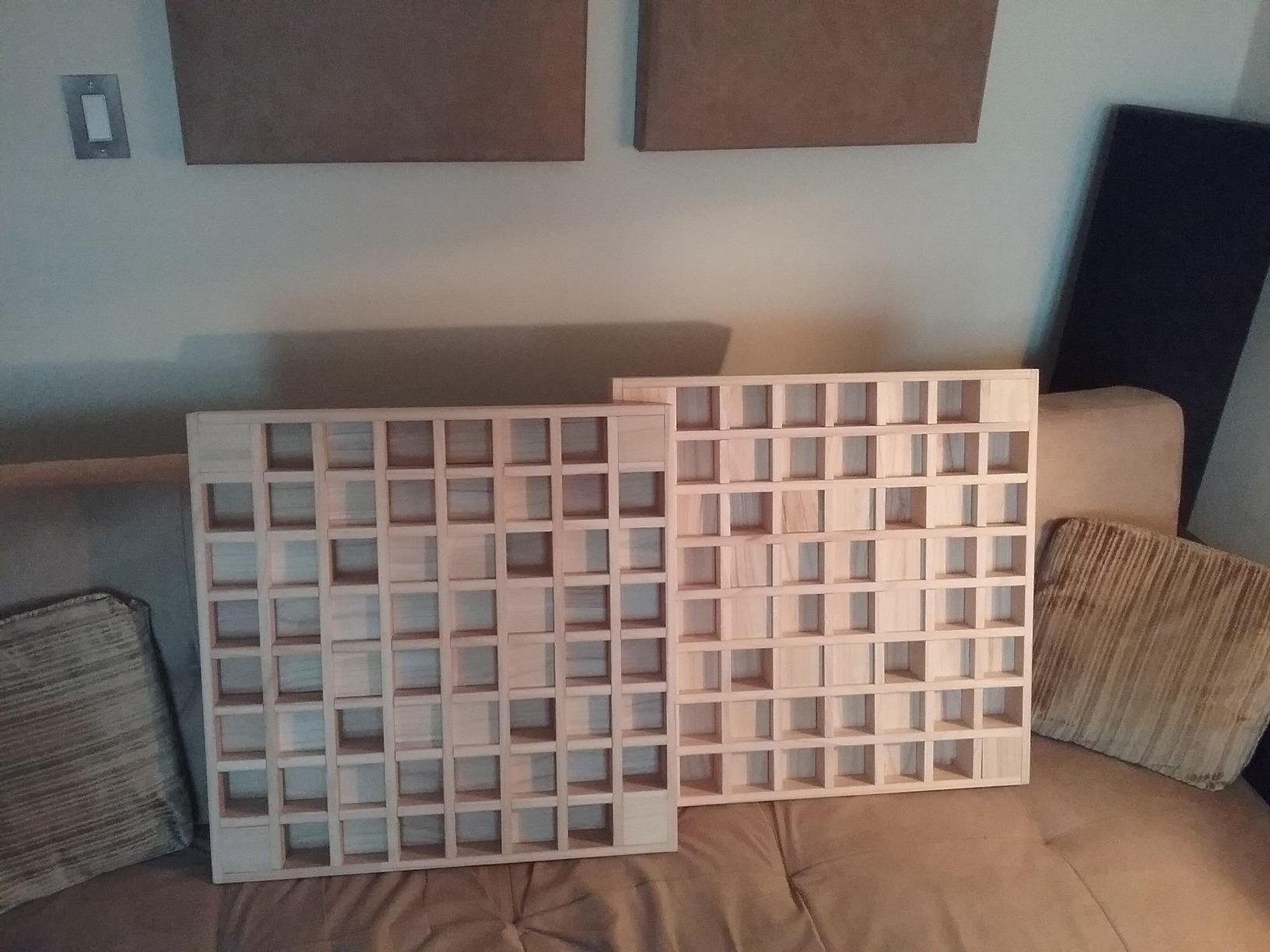 BXI Wood Sound Diffuser - 24 X 24 X 2.8 Inches Thick Acoustic Diffusion Panels customer photo 2