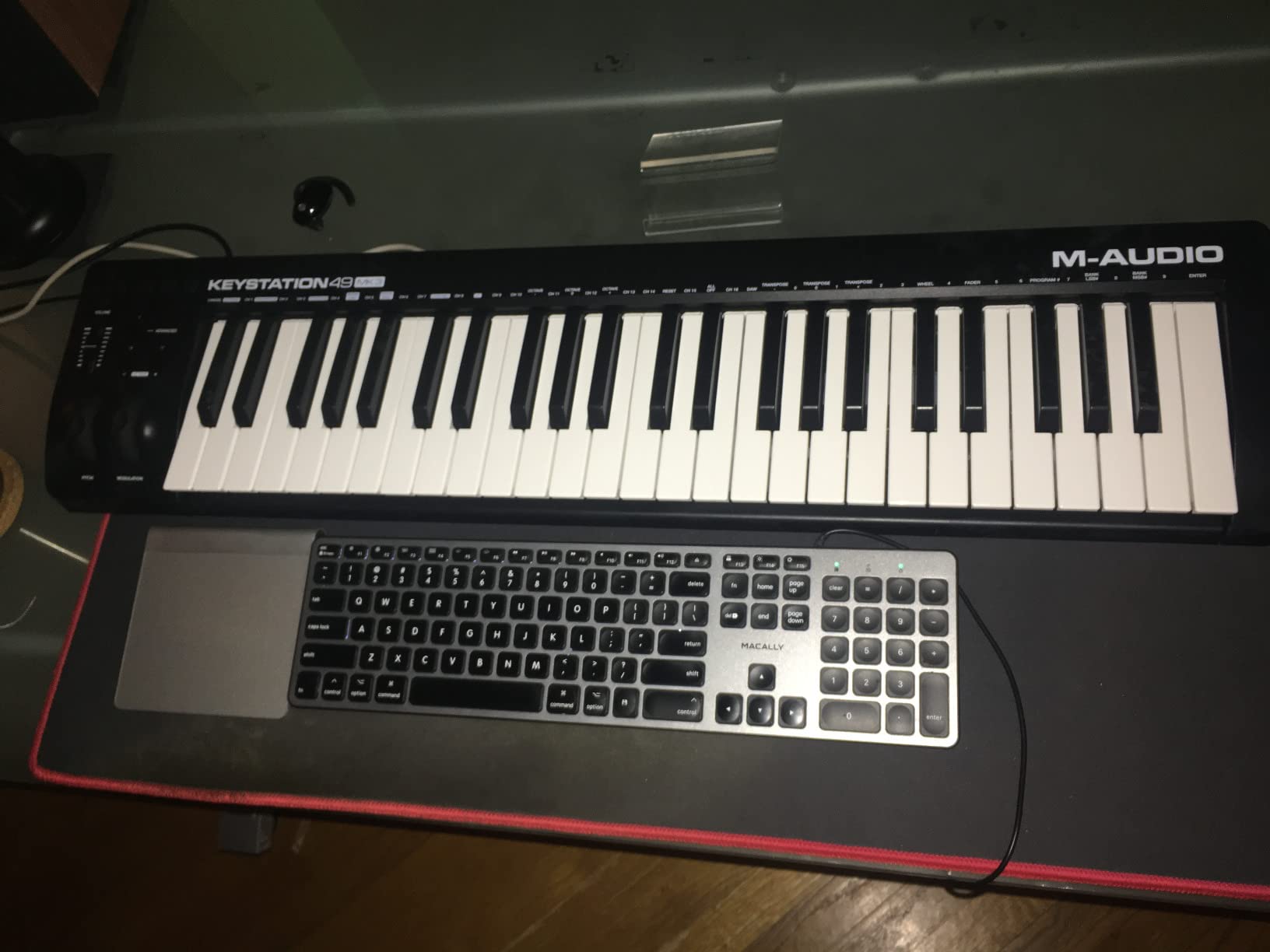 M-AUDIO Keystation 49 MK3 USB MIDI Controller | Synth-Action 49-Key Keyboard, Assignable Controls, Pitch/Mod Wheels, and Bundled DAW Recording Software customer photo 1