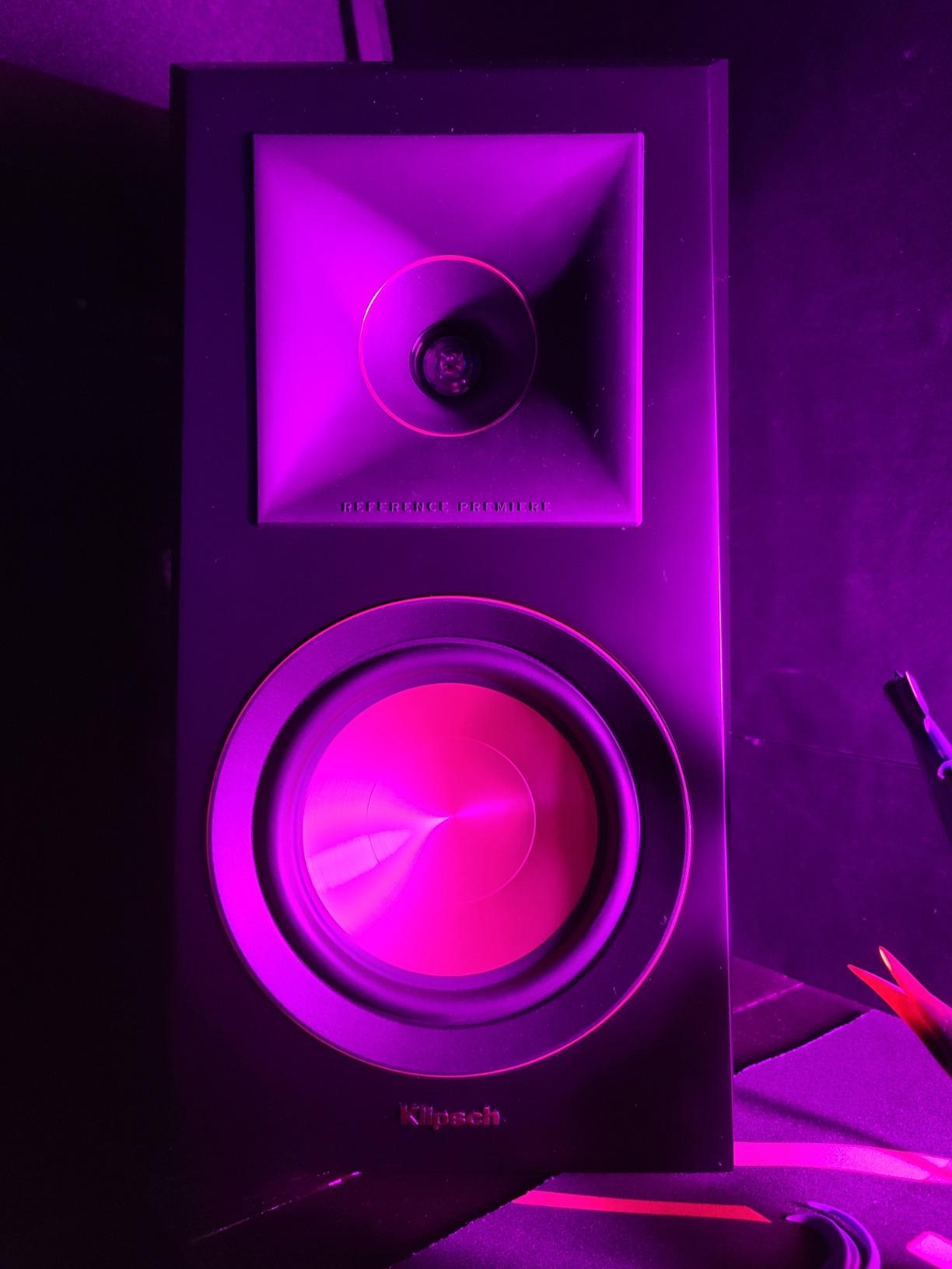 Klipsch RP-500M Reference Premiere Bookshelf Speakers - Pair (Ebony) customer photo 2