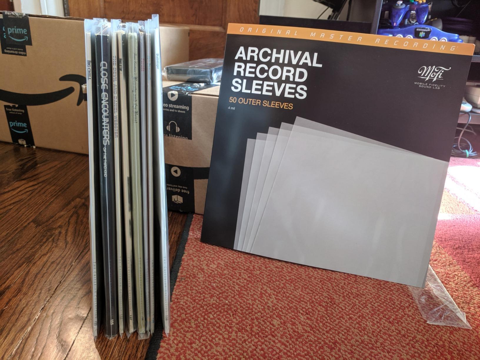 Mobile Fidelity Sound Lab - Archival Record Outer Sleeves (50pk, Translucent) - MOFI MFSL customer photo 2
