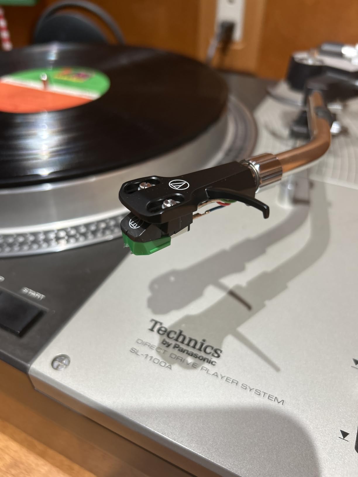 Audio-Technica AT-VM95E/H Turntable Headshell/Cartridge Combo Kit Green customer photo 1
