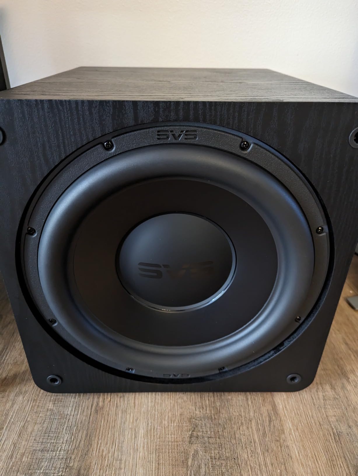 SVS SB-3000 Subwoofer - 13-inch Driver, 800W RMS, 2,500W Peak Power, DSP Control App - Premium Black Ash customer photo 2