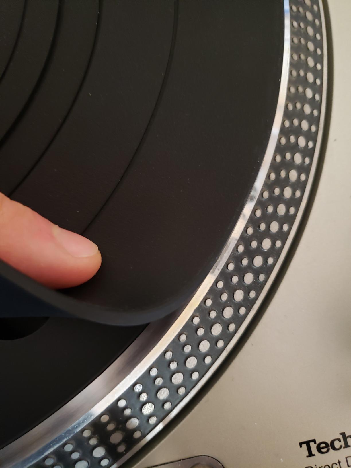 Universal Rubber Slipmat Turntable Platter 12inch Silicone Turntable Slipmat Compatible for Audio Technica AT-LP120BK AT-LP-1200 Turntable Player customer photo 2