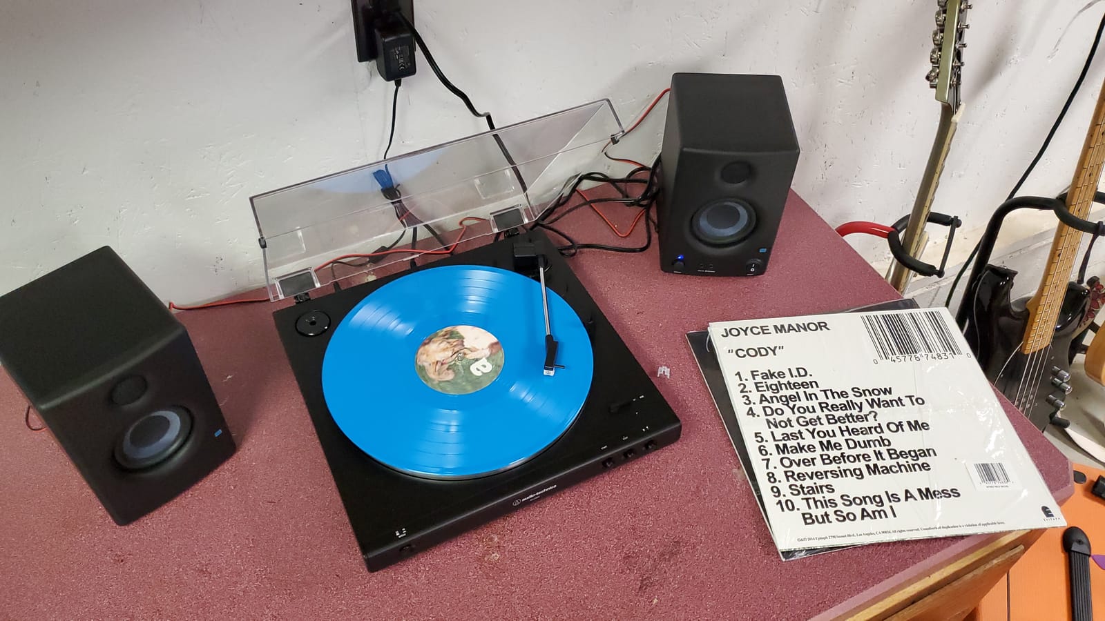 Audio-Technica AT-LP60X-BK Fully Automatic Belt-Drive Stereo Turntable Bundle with Eris 3.5 Monitors and Vinyl Cleaning Kit customer photo 2
