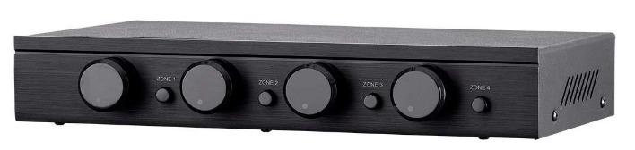 Monoprice SSVC-4.1 Single Input 4-Channel Speaker Selector with Volume Control, Impedance Protection, Individual Zone On/Off Buttons, Black, Model Number: 138159 customer photo 2