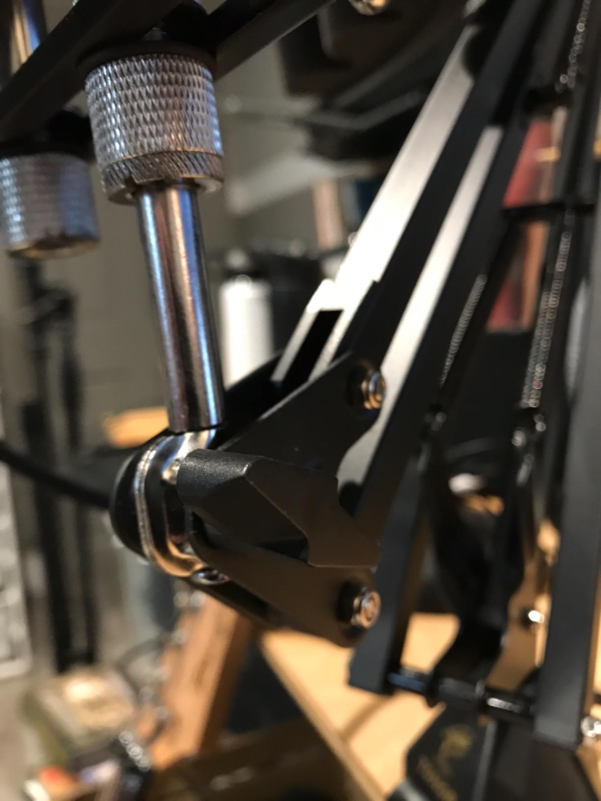 TONOR Microphone Arm Stand, Adjustable Suspension Boom Scissor Mic Stand with Pop Filter, 3/8
