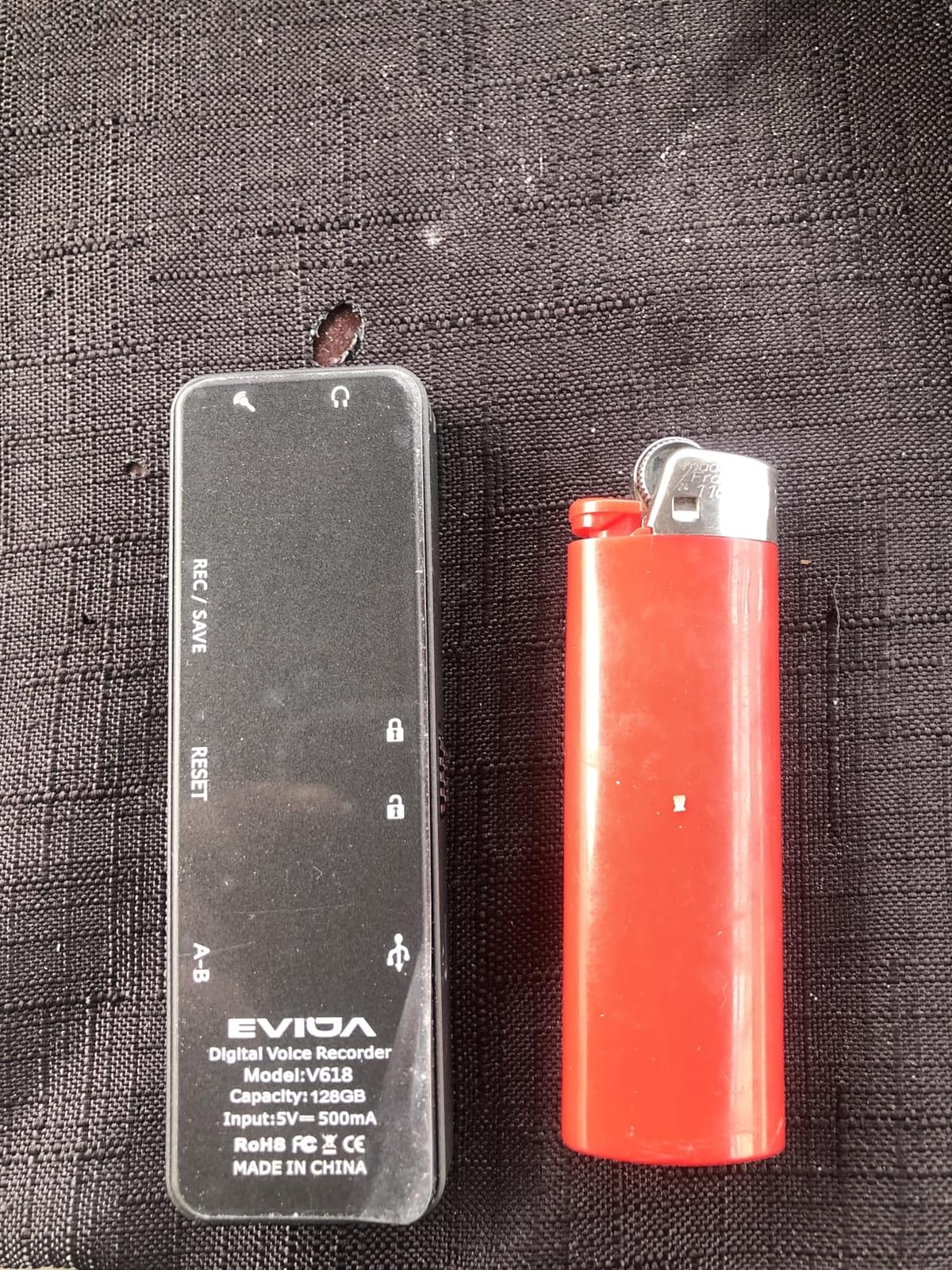 128GB Digital Voice Recorder for Lectures Meetings - EVIDA 9296 Hours Voice Activated Recording Device Audio Recorder with Playback customer photo 2