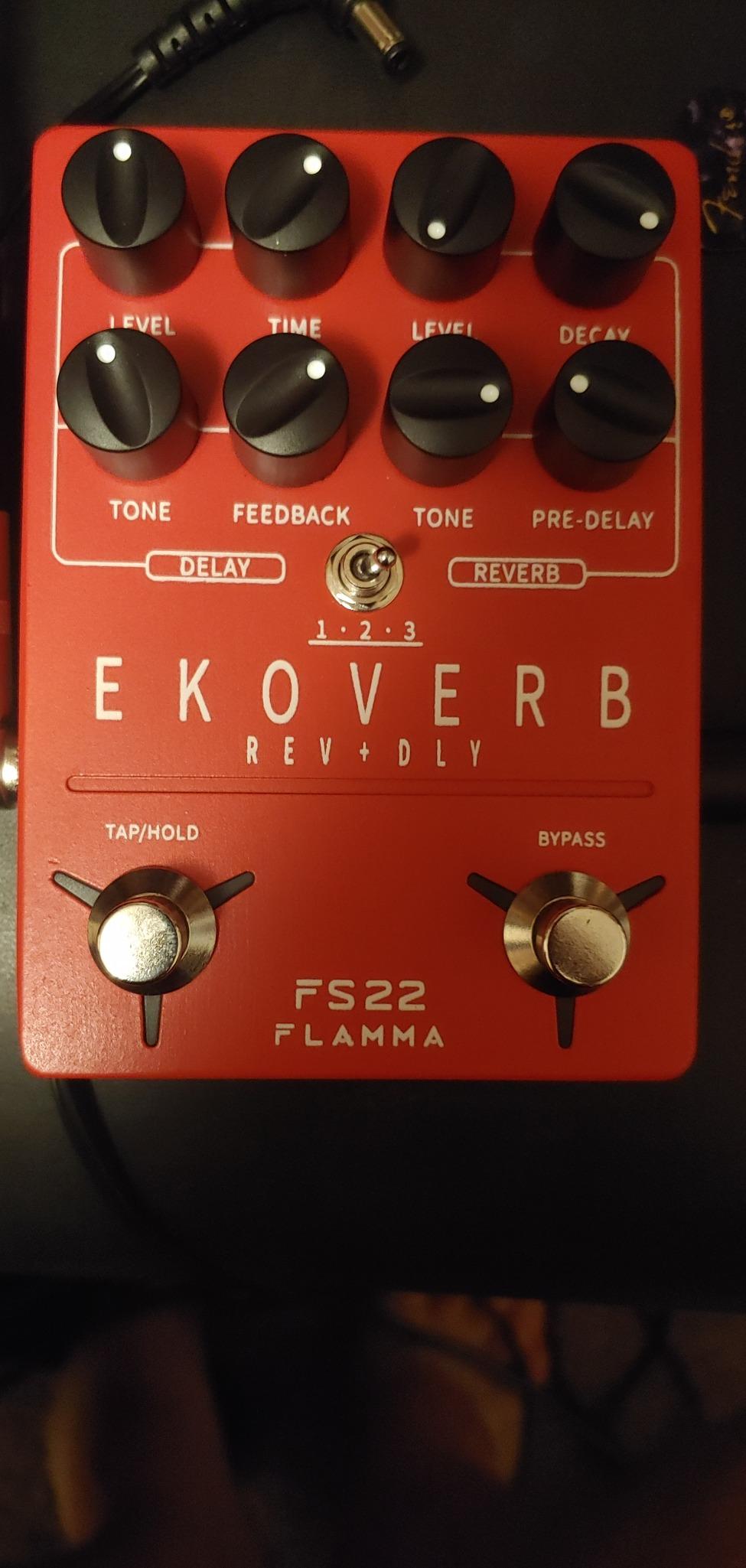 FLAMMA FS22 Stereo Delay & Reverb Combo Effects Pedal customer photo 2