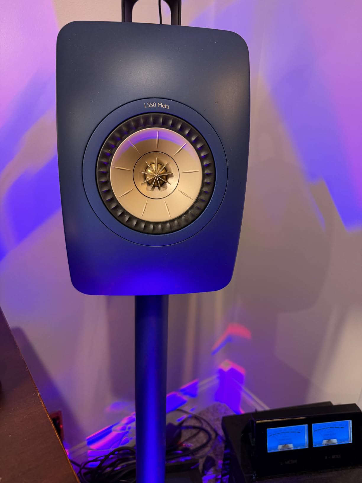 KEF LS50 Meta Bookshelf Speakers (Pair, Carbon Black) customer photo 2