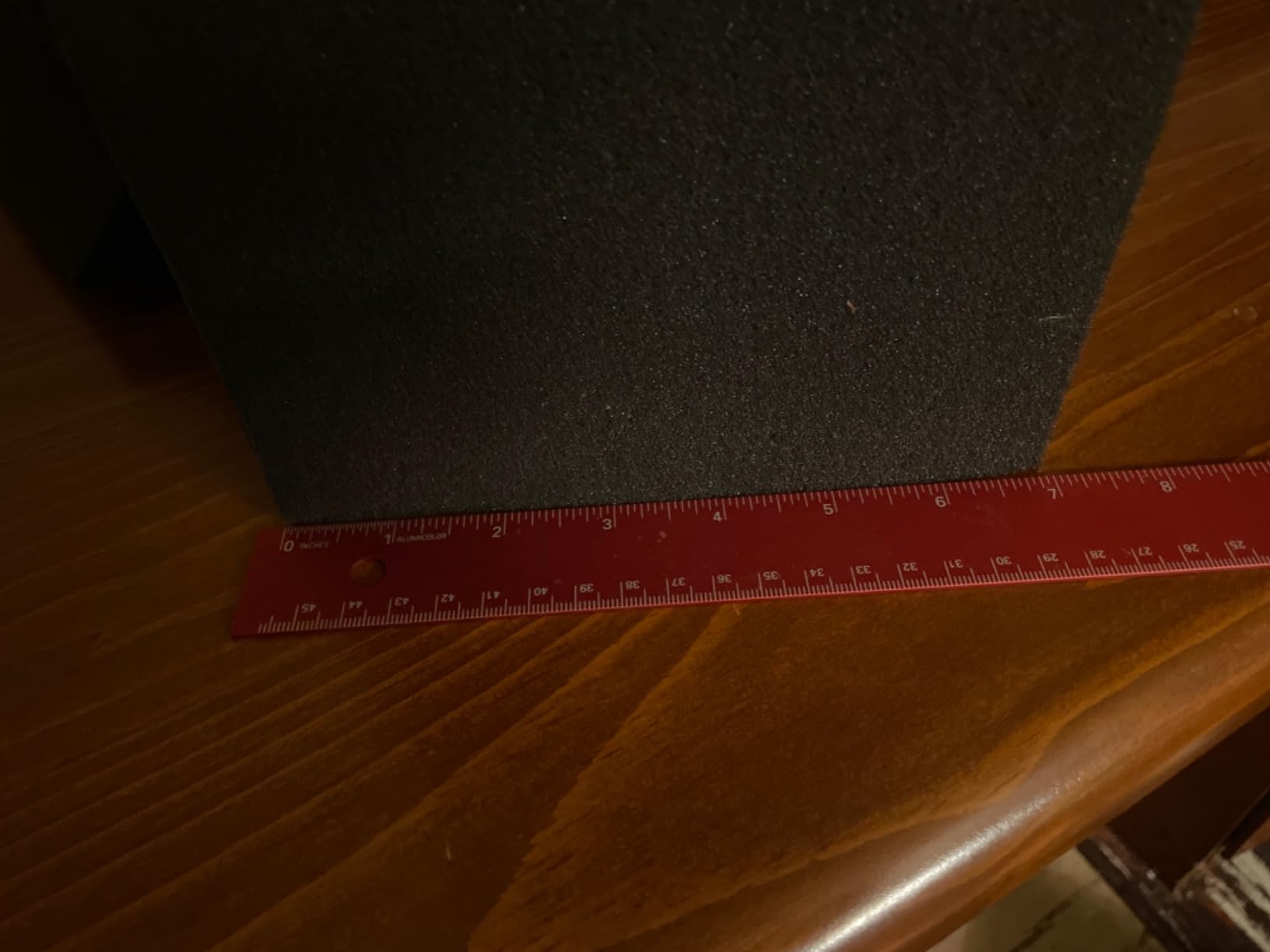 8 Pack Bass Traps Acoustic Foam Corner, 8''x8''x12'' Black Bass Traps Corner Studio Foam customer photo 1