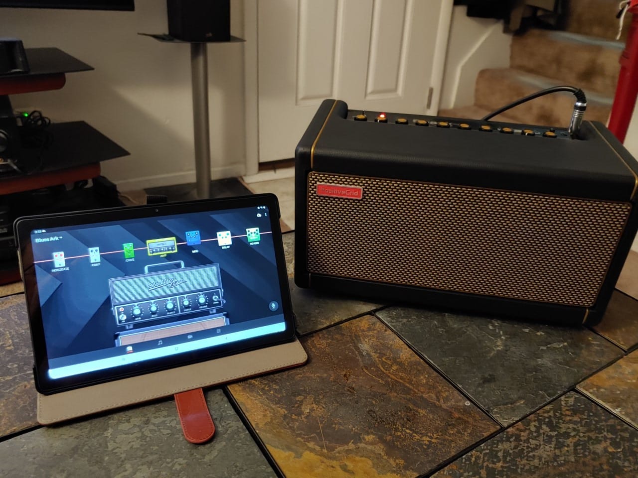 Positive Grid Spark 40-Watt Combo Practice Guitar Amplifier Electric Bass and Acoustic Guitar Amp with Spark Mobile App customer photo 1