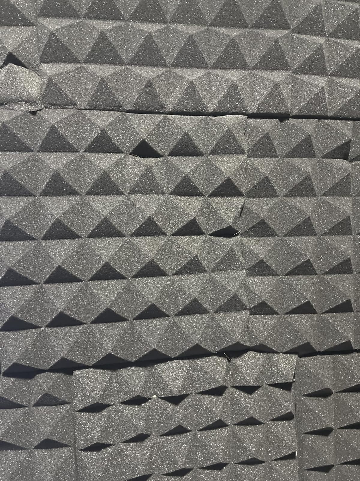 24 Pack 2” Thick Pyramid Acoustic Foam, Sound Proof Foam Panels for Walls customer photo 2
