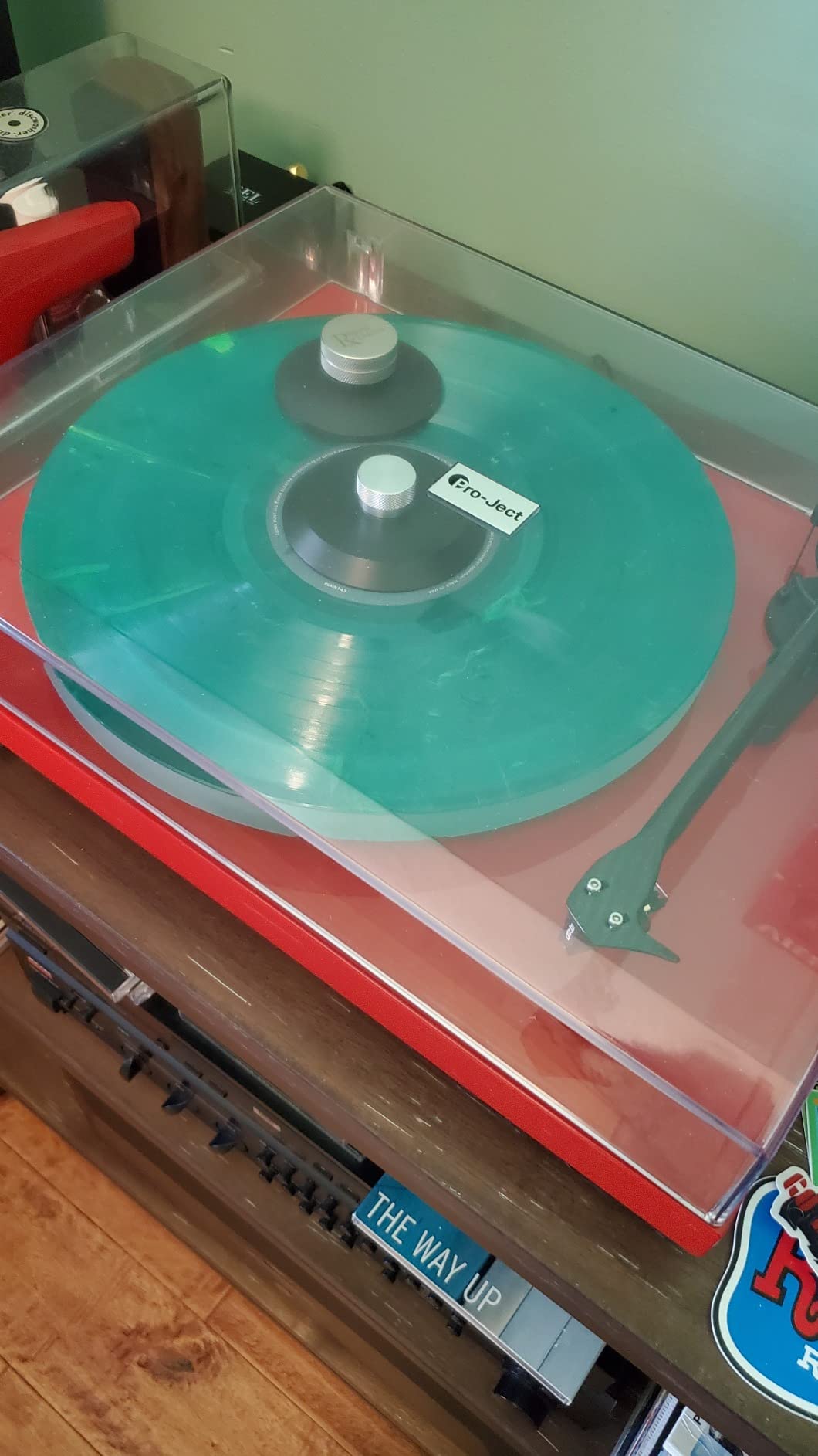 Record Doctor Low Profile Record Player Turntable Clamp customer photo 2