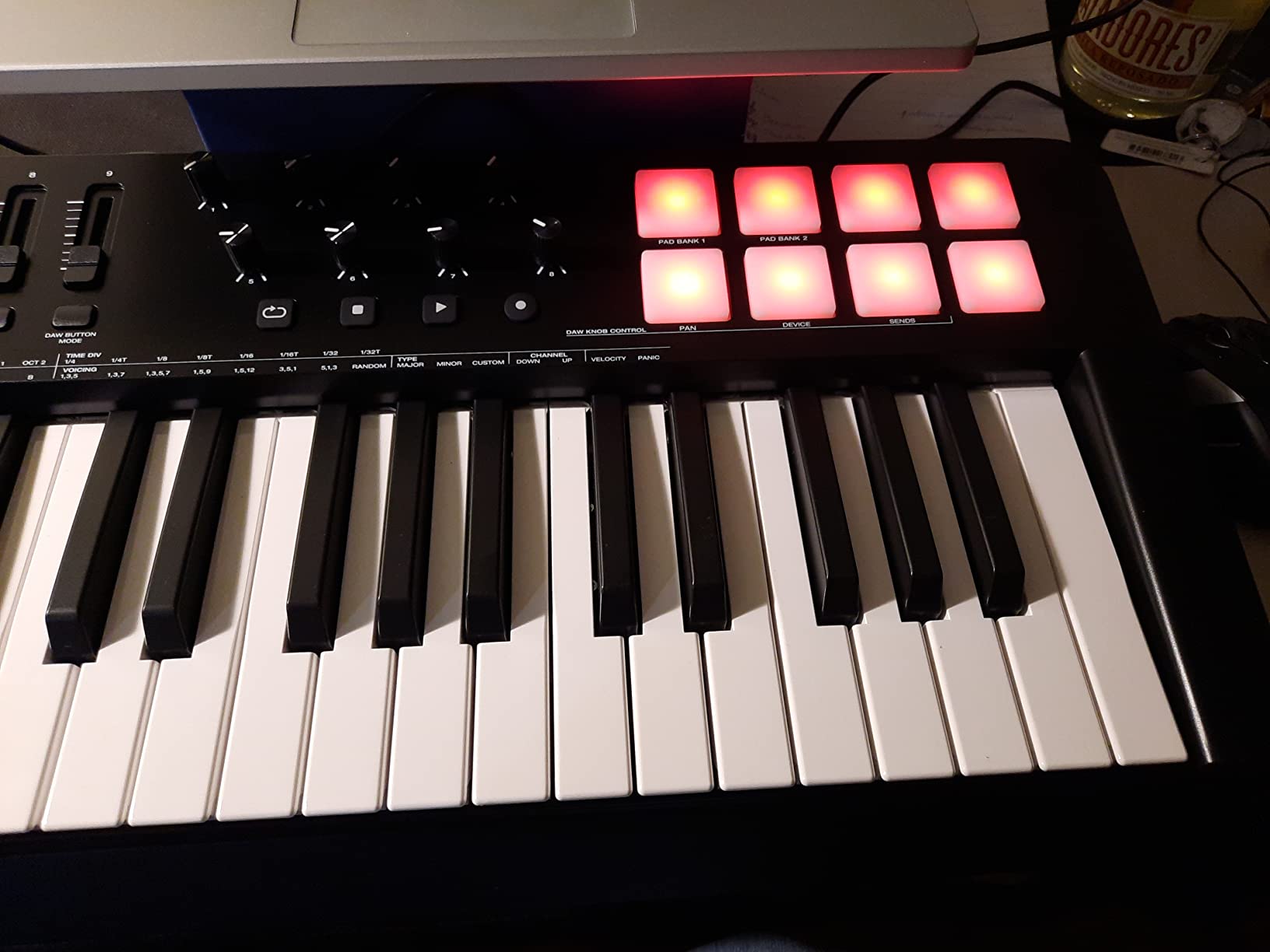 M-Audio Oxygen 61 MKV USB MIDI Keyboard Controller | 61 Velocity-Sensitive Keys, 8 Beat Pads, 8 Knobs, 9 Faders, and Bundled DAW Recording Software customer photo 2