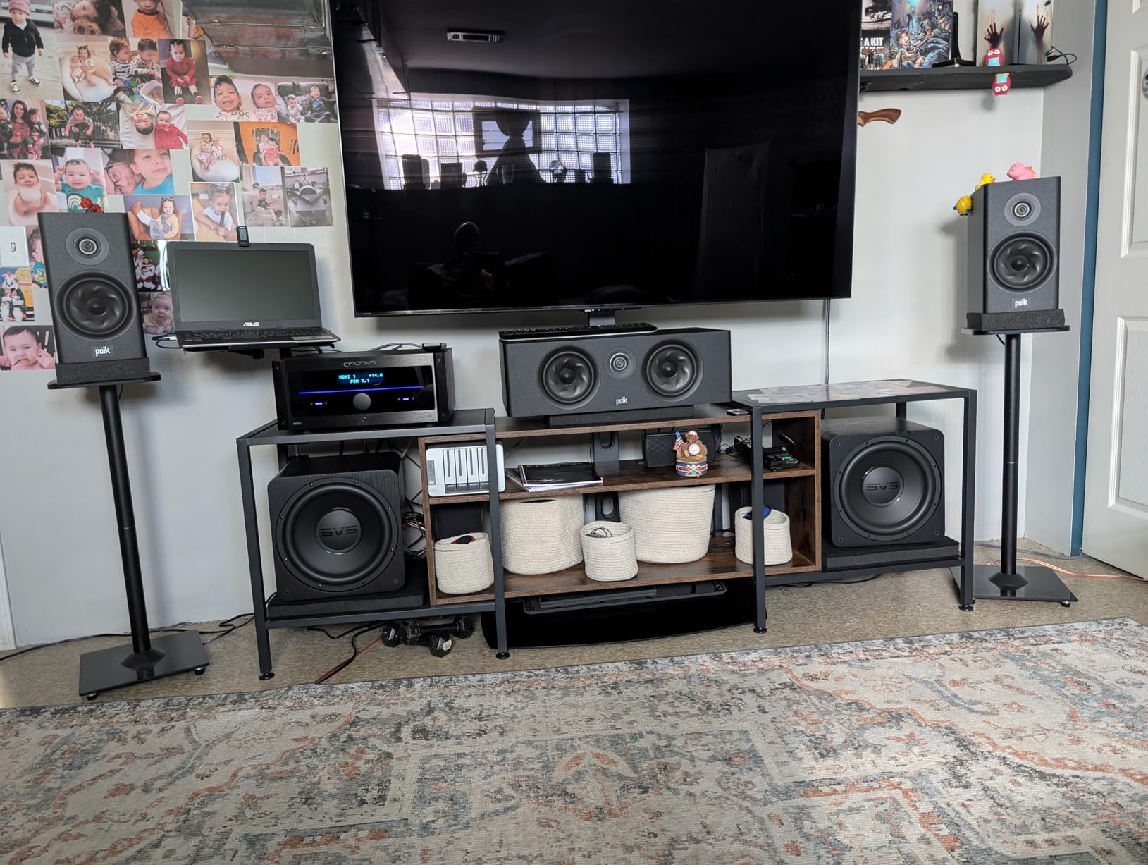 Polk Audio Reserve R200 Large Bookshelf Speakers Pair, Black customer photo 2