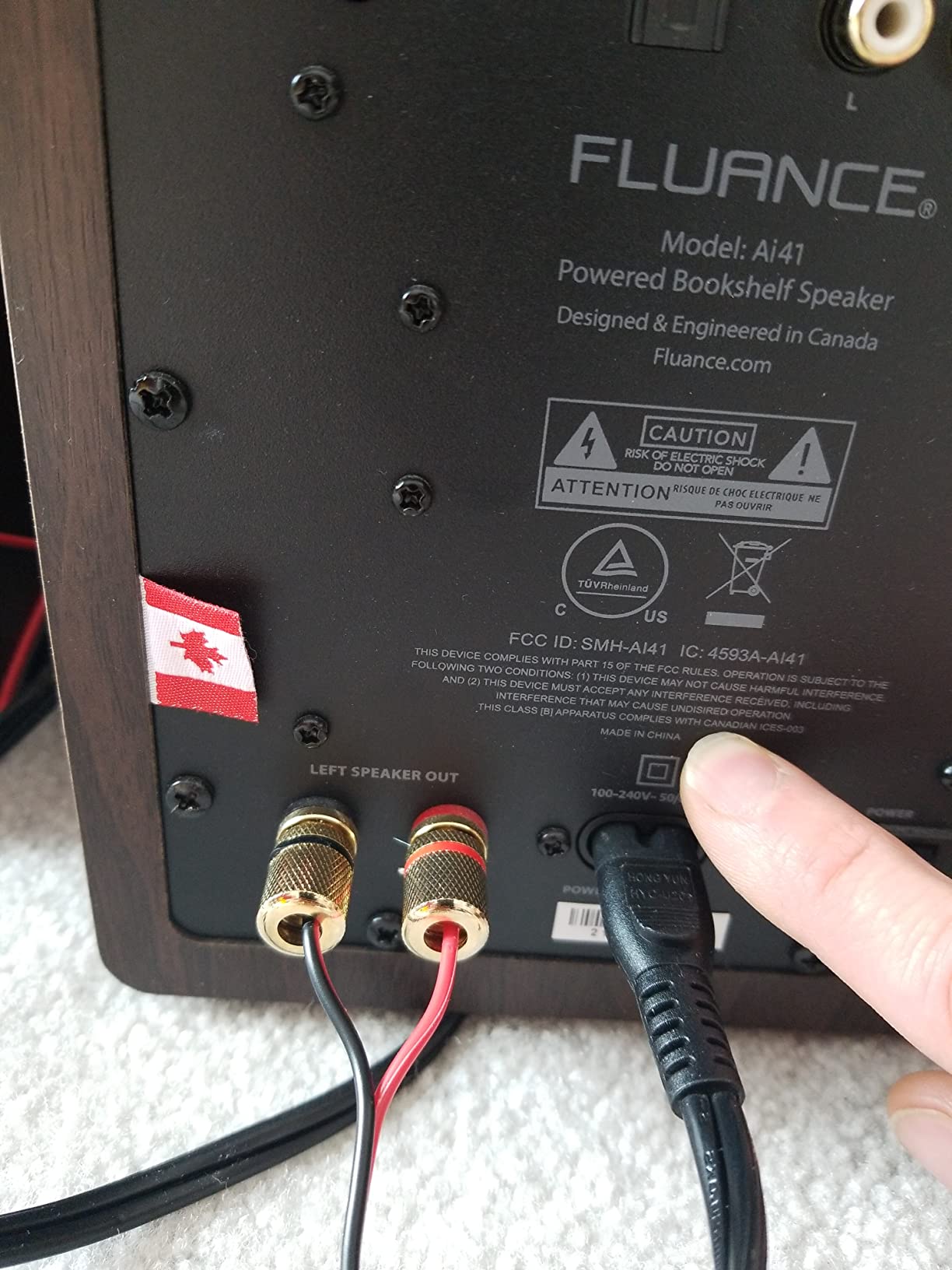 Fluance RT81 Elite High Fidelity Vinyl Turntable (Piano Black) with Ai41 Powered 5