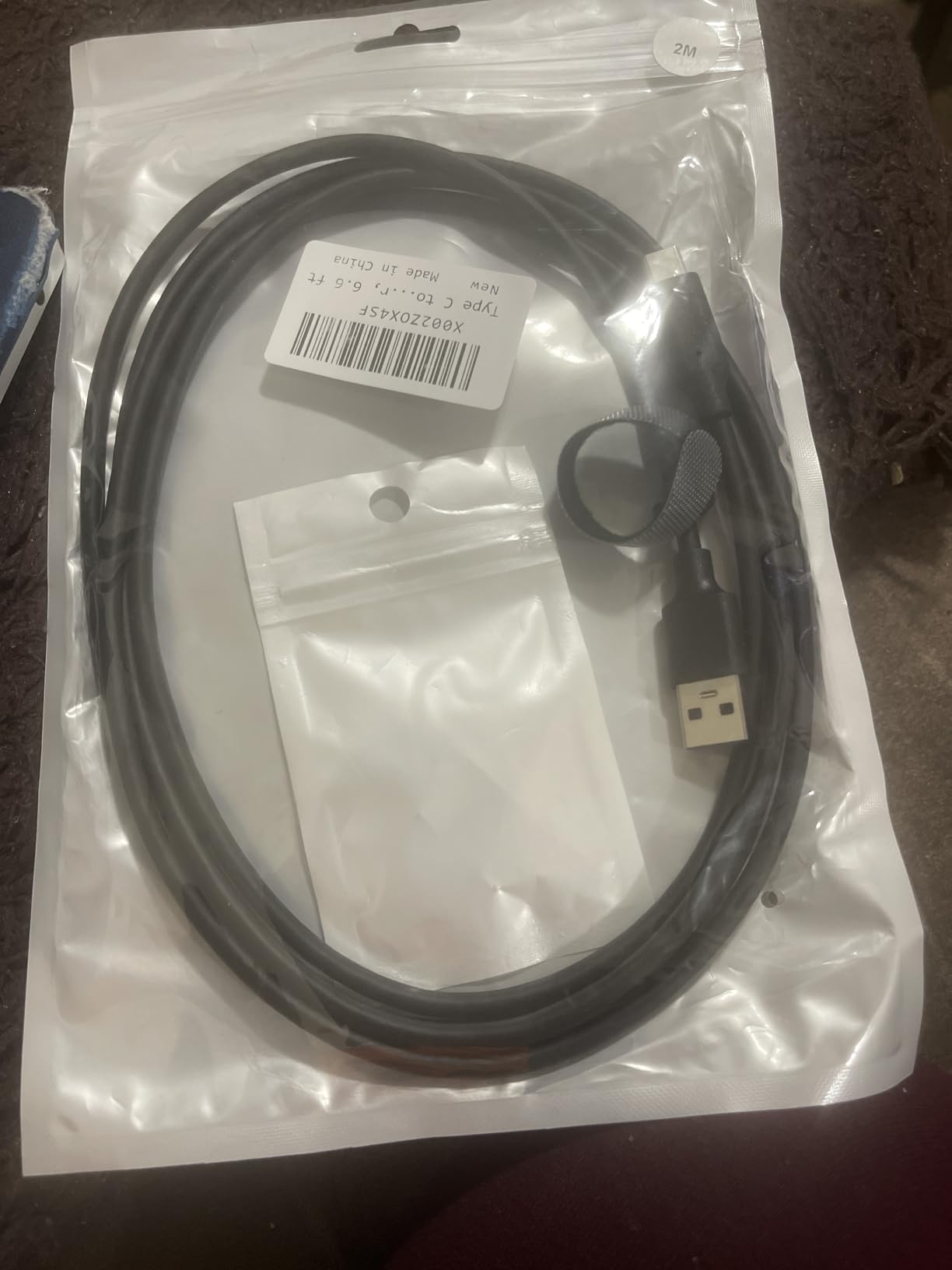 USB C Cable for Focusrite Scarlett Solo 3rd 4th Gen, Scarlett 2i2 3rd Gen | Glossy Cord with USB C Male to USB Female Adapter, USB 3.0 10Gbps Data Transfer for Scarlett 4i4 Audio Interface, 6.6 ft customer photo 1