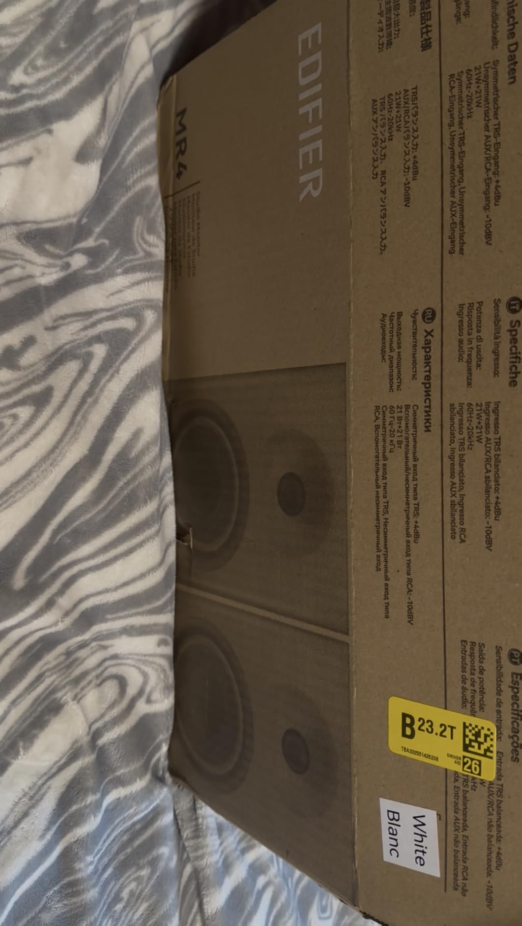 Edifier MR4 42W Powered Monitor Speakers, 1