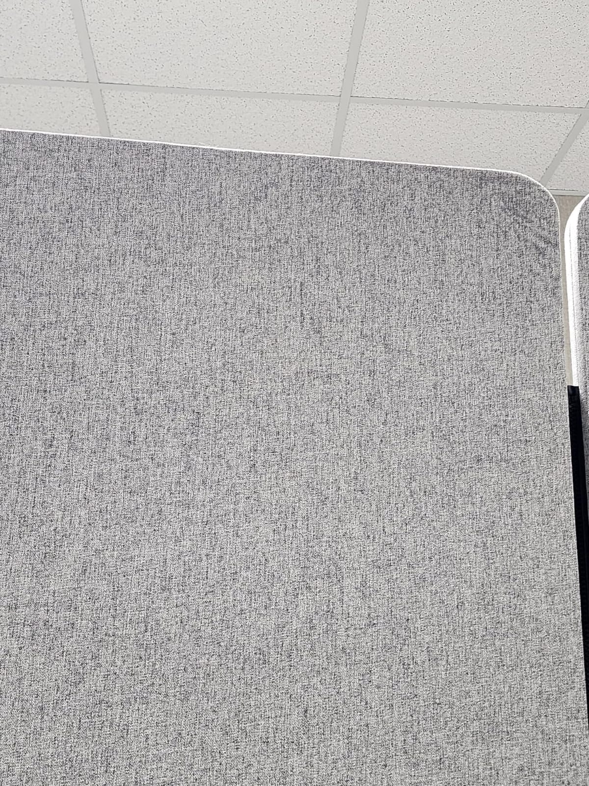 VIVO Dark Gray Freestanding 24 x 66 inch Privacy Panel, Acoustic Wall Partition customer photo 1
