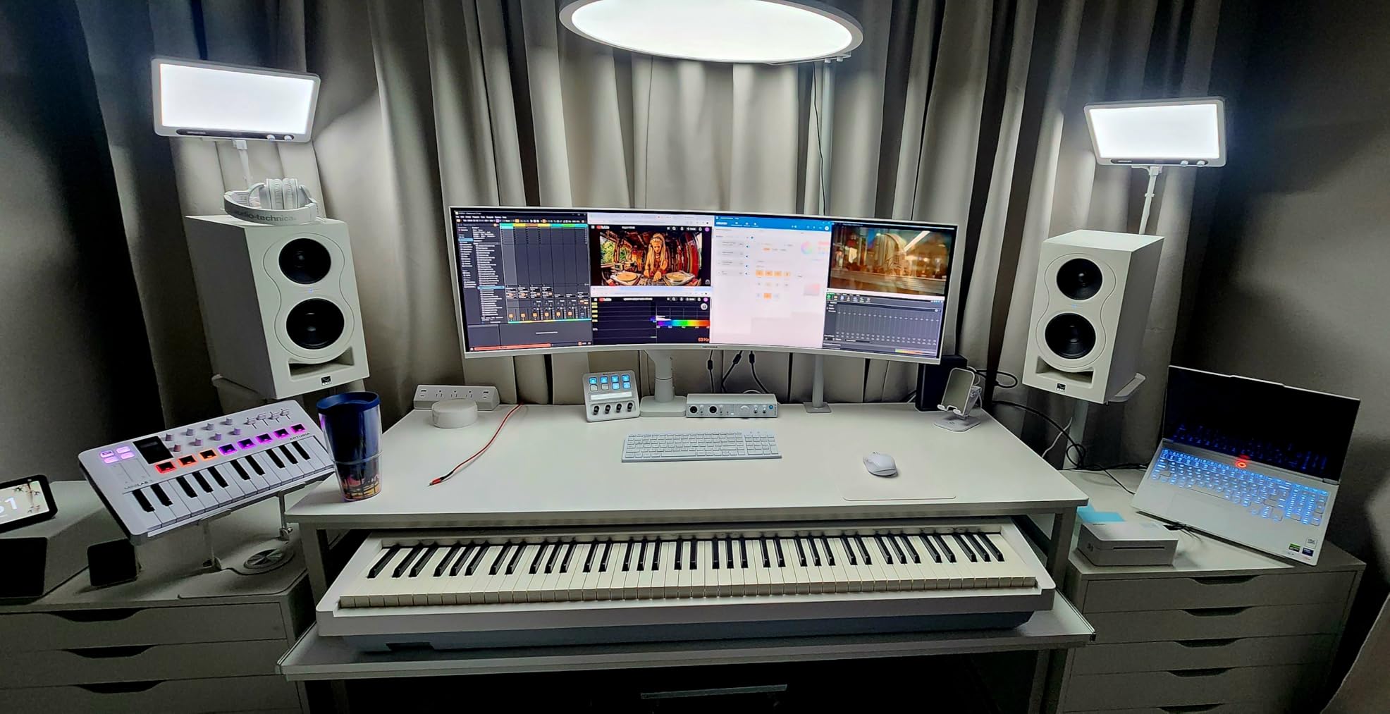 Kali Audio in-5 5 inch Powered Studio Monitor - White customer photo 1