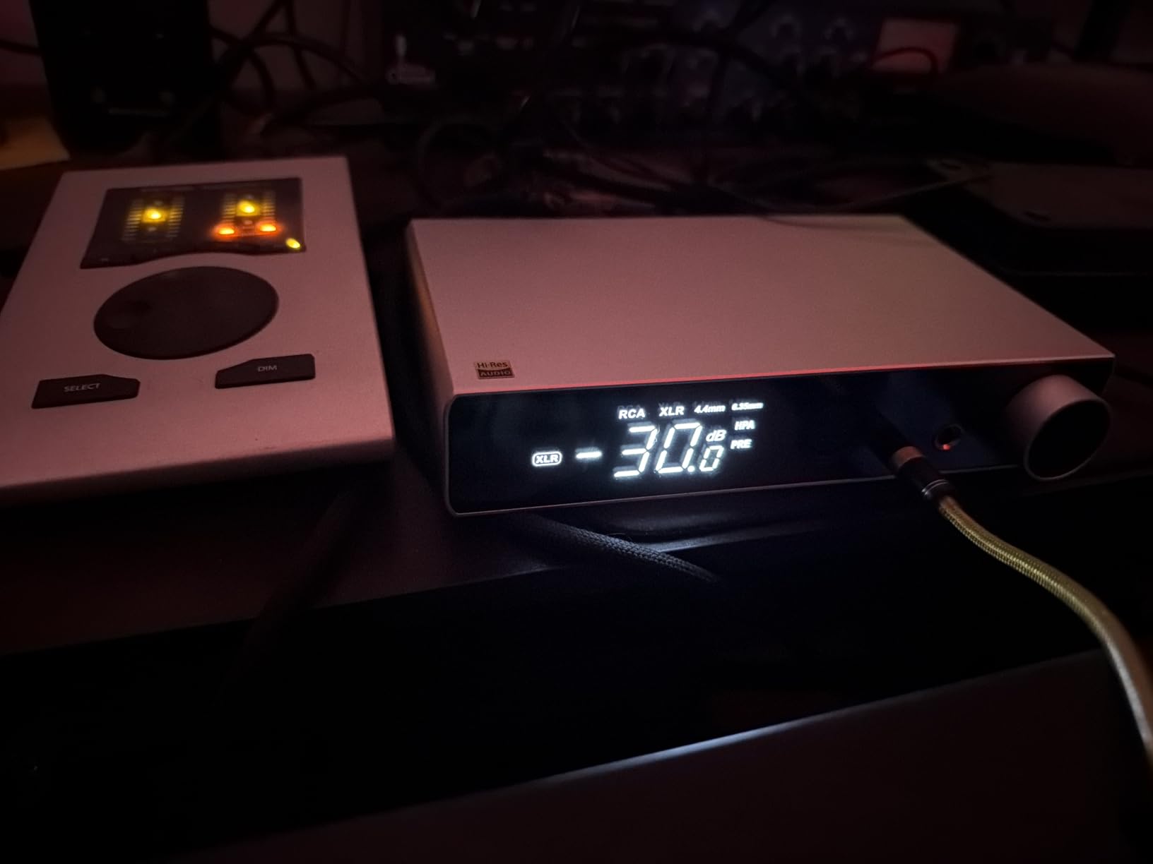 Topping L70 Full Balanced NFCA Headphone Amplifier, 7500mWx2 HiFi Headphone Amp, 4-Pin XLR/4.4mm Balanced/6.35mm SE Earphone Jack/Line Output XLR/TRS/RCA Input Home Audio Preamplifier (Silver) customer photo 1