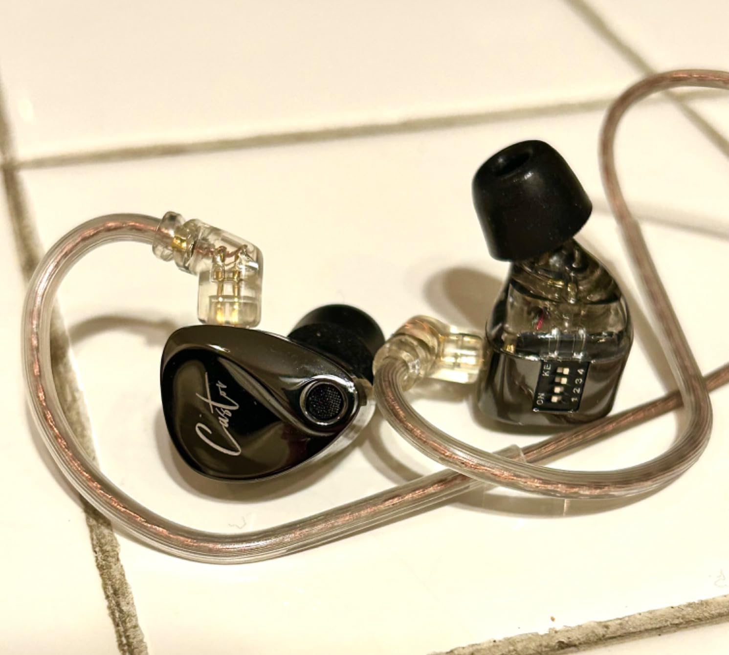 KZ EDX Pro in Ear Monitor Headphones KZ IEM Earphones Dual DD HiFi Stereo Sound Stage Earphones Wired Noise Cancelling Gaming Earbuds for Musicians Singer Audiophiles customer photo 1