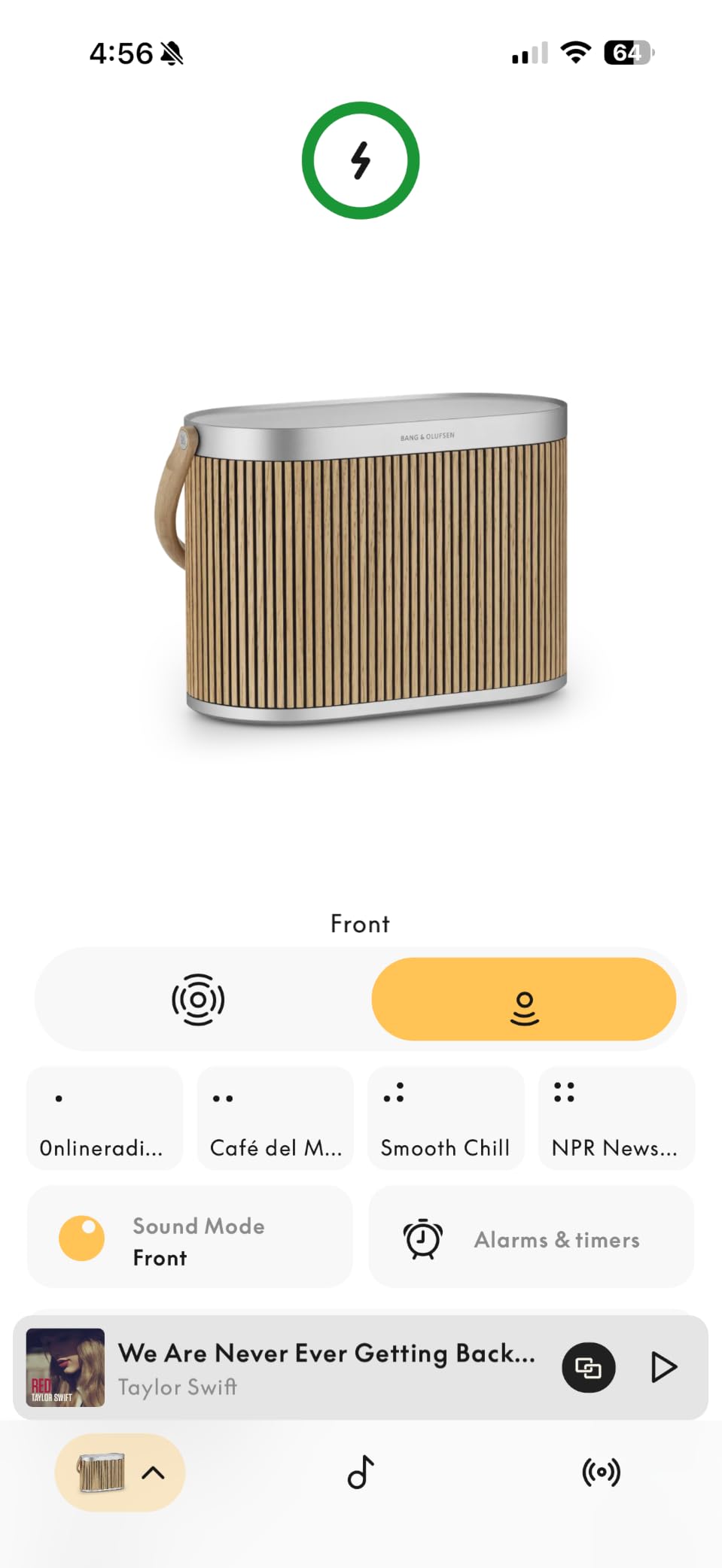 Bang & Olufsen Beosound A5 Portable Bluetooth Speaker - Nordic Weave | Modular, Wireless Charging, Loud Sound for Home & Outdoors, Long Battery Life, Premium Audio customer photo 2