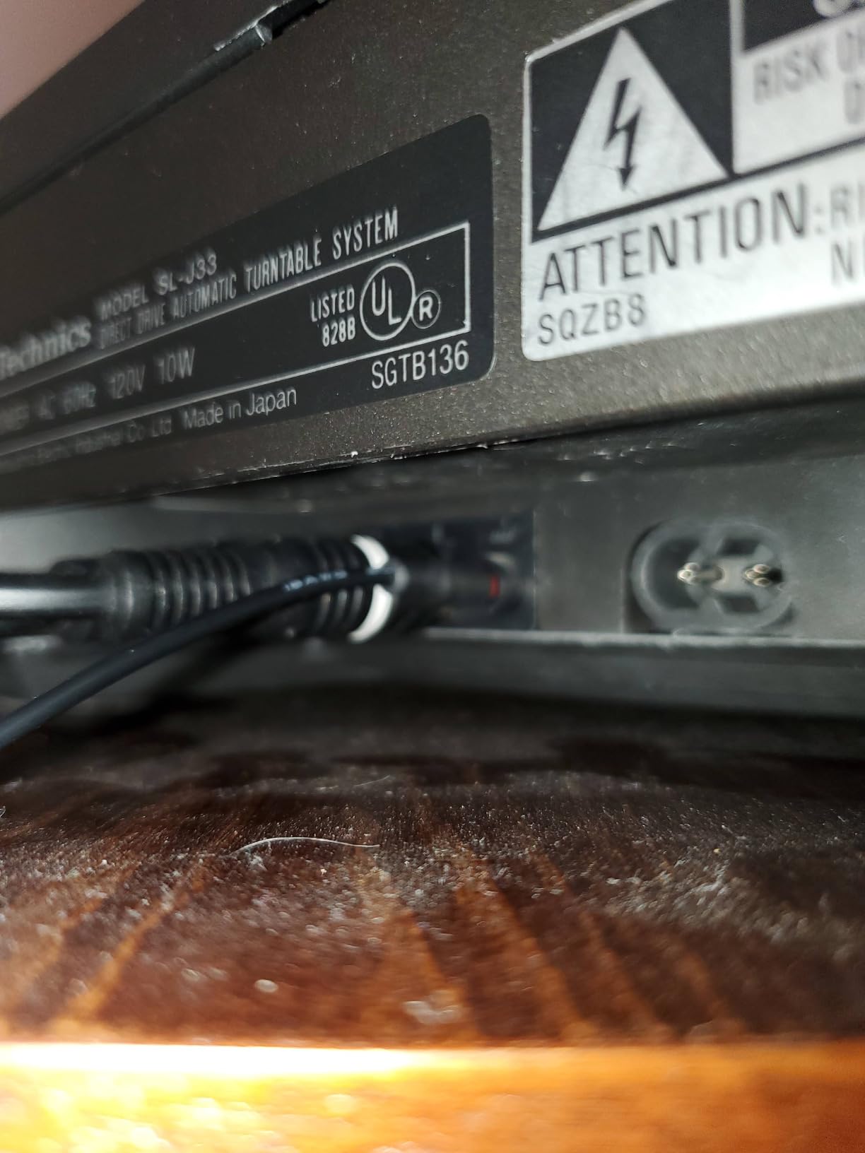 Phonograph Turntable Ground Wire for Technics SL-BD10, BD20, BD22, BD35 SL-L26, SL-QD22 Plug-in Phono Cable, Silicone Soft Ground Cable(5-ft) customer photo 1