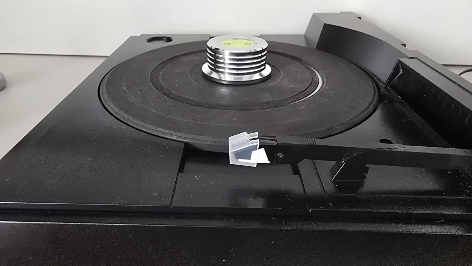 QWORK Record Weight Phono Disc Stabilizer, 60HZ Record Weight Stabilizer, with Bubble Leveling customer photo 1