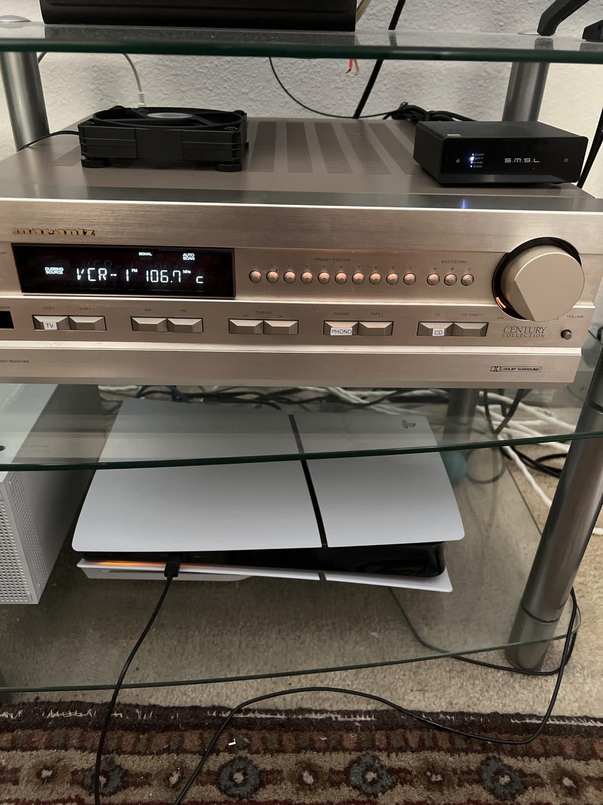 SMSL D1 Hi-Res Audio Dac Rohm BD34352EKV chip Touch Control RCA output 768kHz/32bit DSD512 THD+N 0.00038%, Audio DAC Dual USB/Optical/Coaxial Input SNR126dB for Phone/iPad/PC/TV/DVD Home Desktop DAC customer photo 2