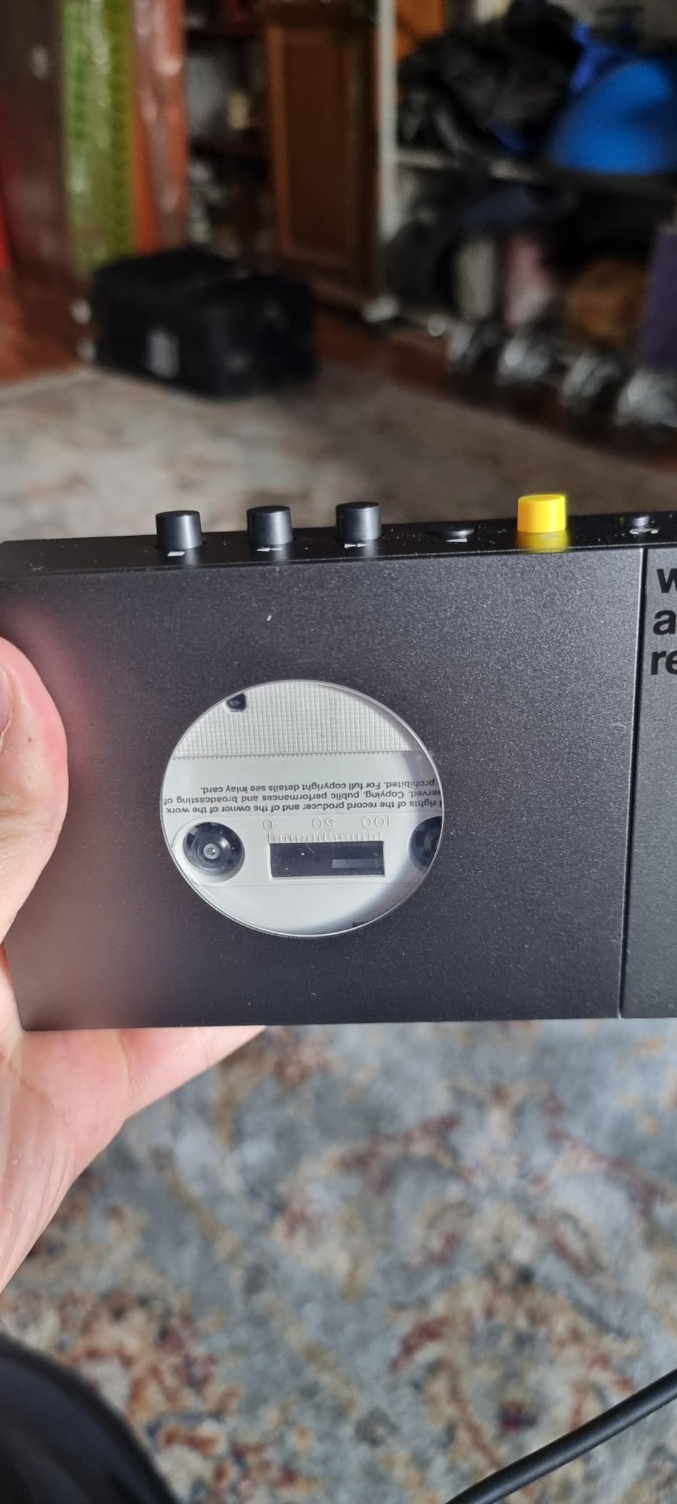 We Are Rewind Portable Cassette Player with Bluetooth - (Keith, Grey) customer photo 1