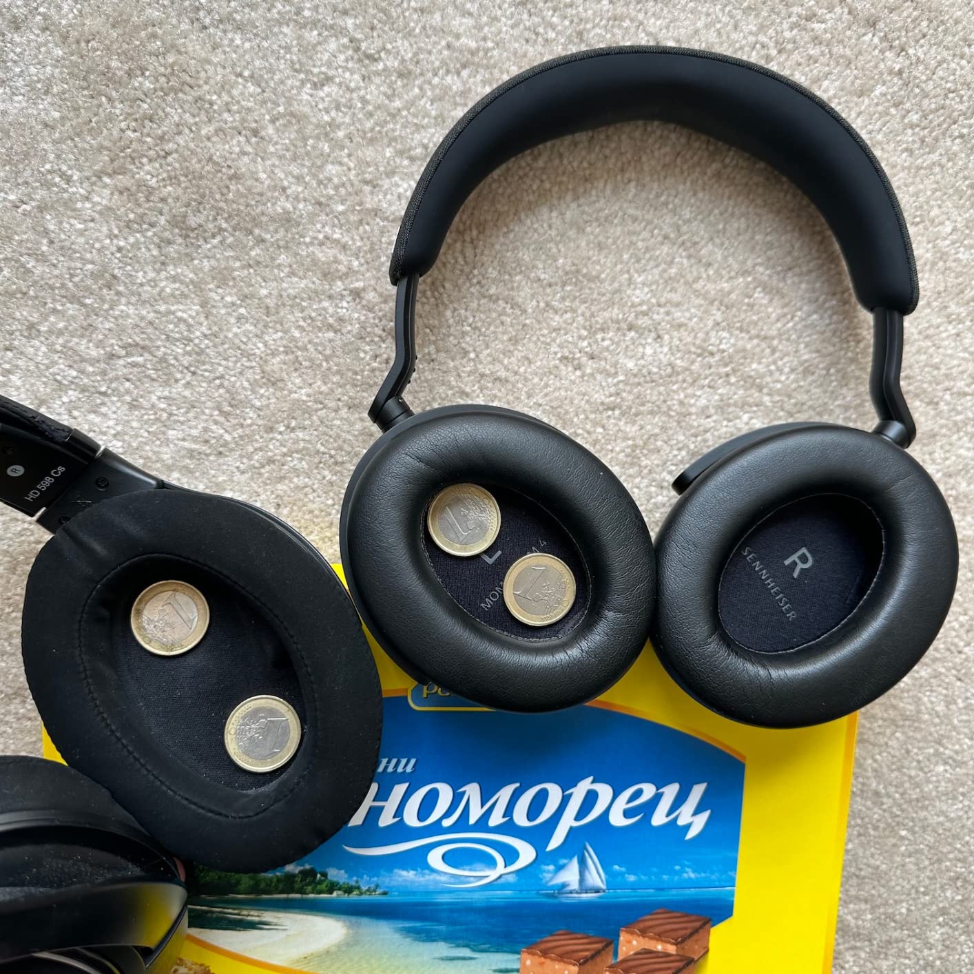 Sennheiser MOMENTUM 4 Wireless Headphones, ANC, 60 Hr Battery, Graphite customer photo 2
