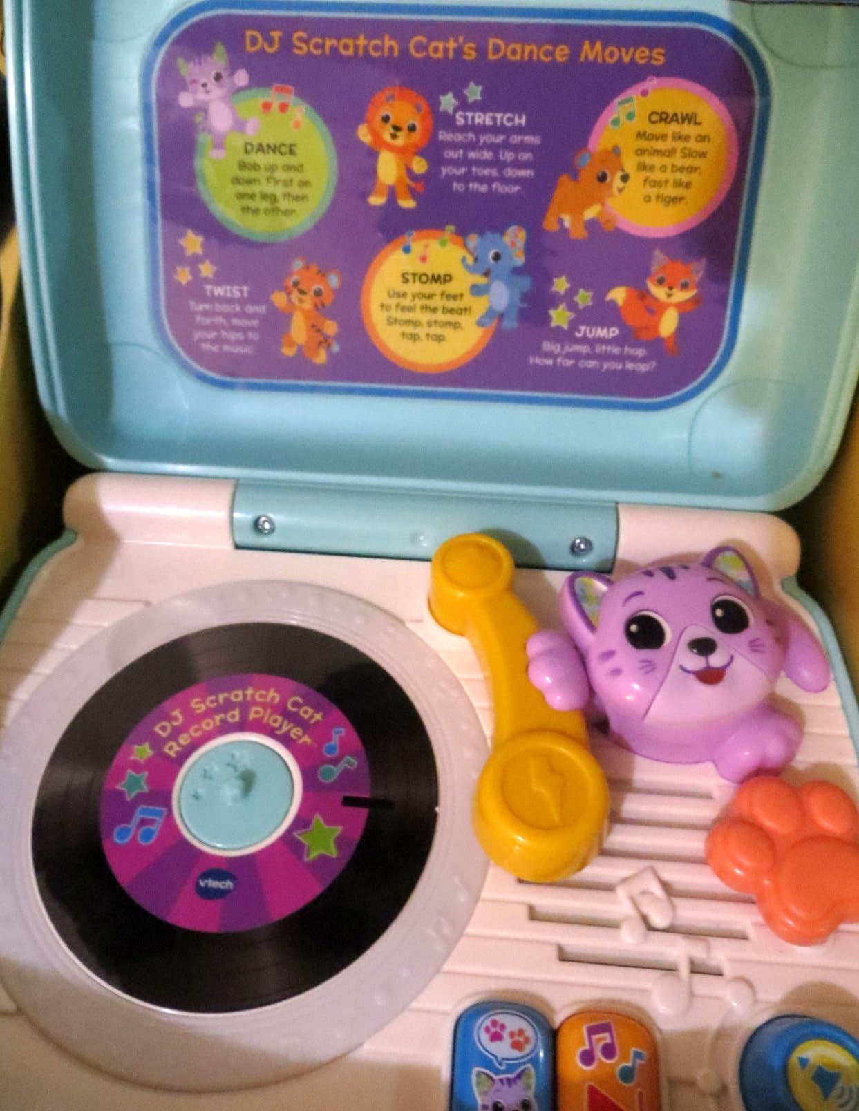VTech DJ Scratch Cat Record Player customer photo 1