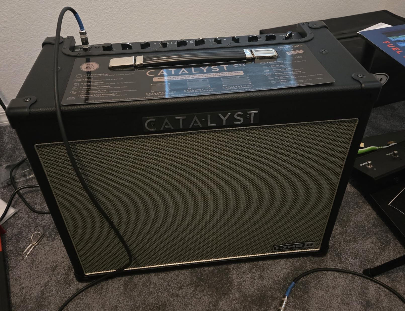 Catalyst CX 100 Combo Amp 1x12in 100 Watts customer photo 2